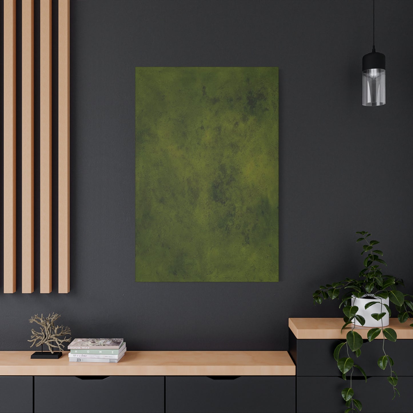 Olive Green Painting Wall Art & Canvas Prints