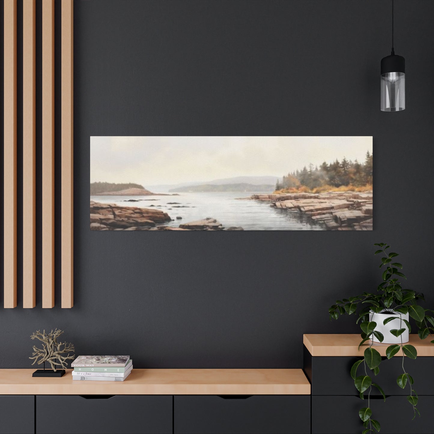 Pond In Grassland Panoramas Wall Art & Canvas Prints