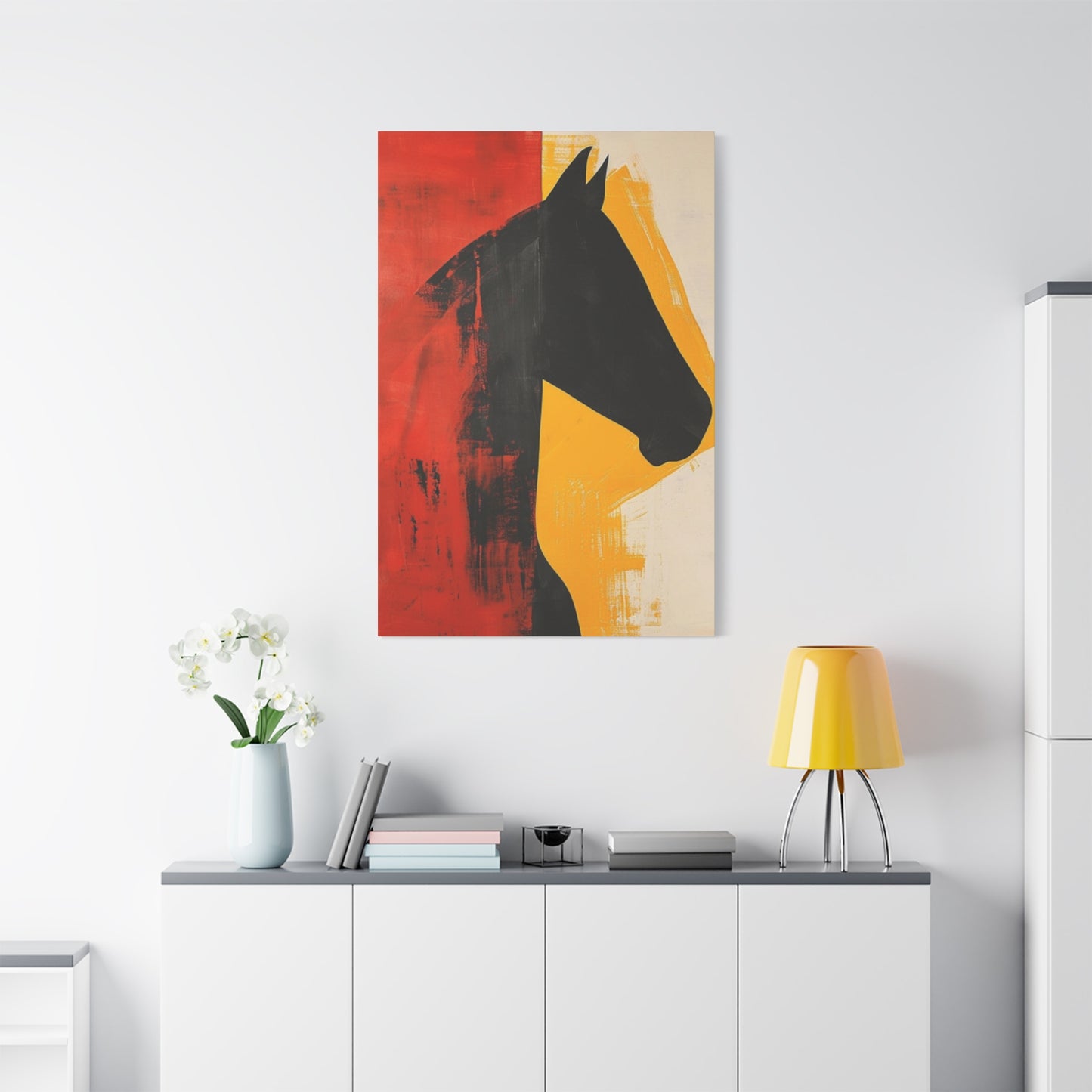 Horse Face Modernism Wall Art & Canvas Prints