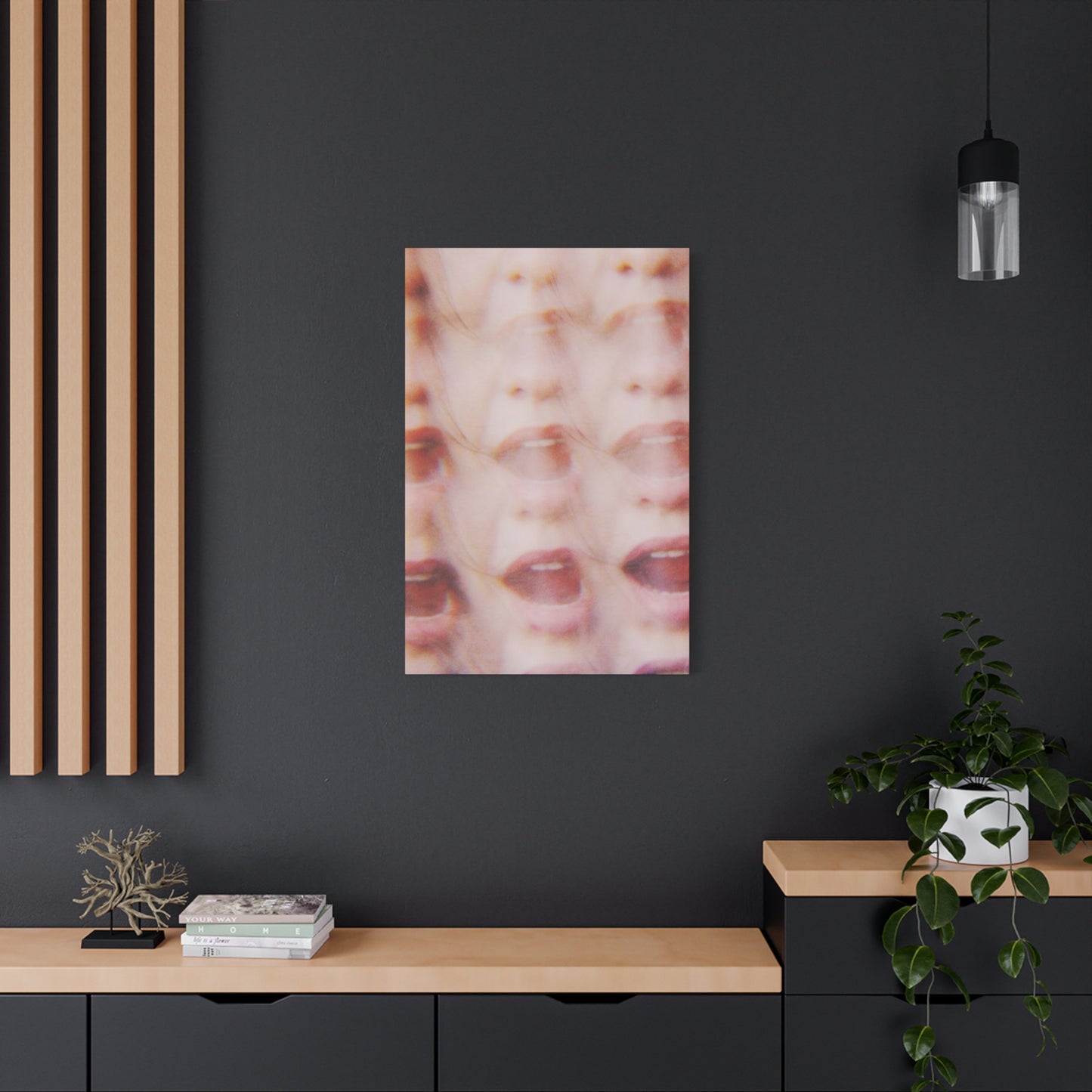 Open Mouth Modernism Wall Art & Canvas Prints