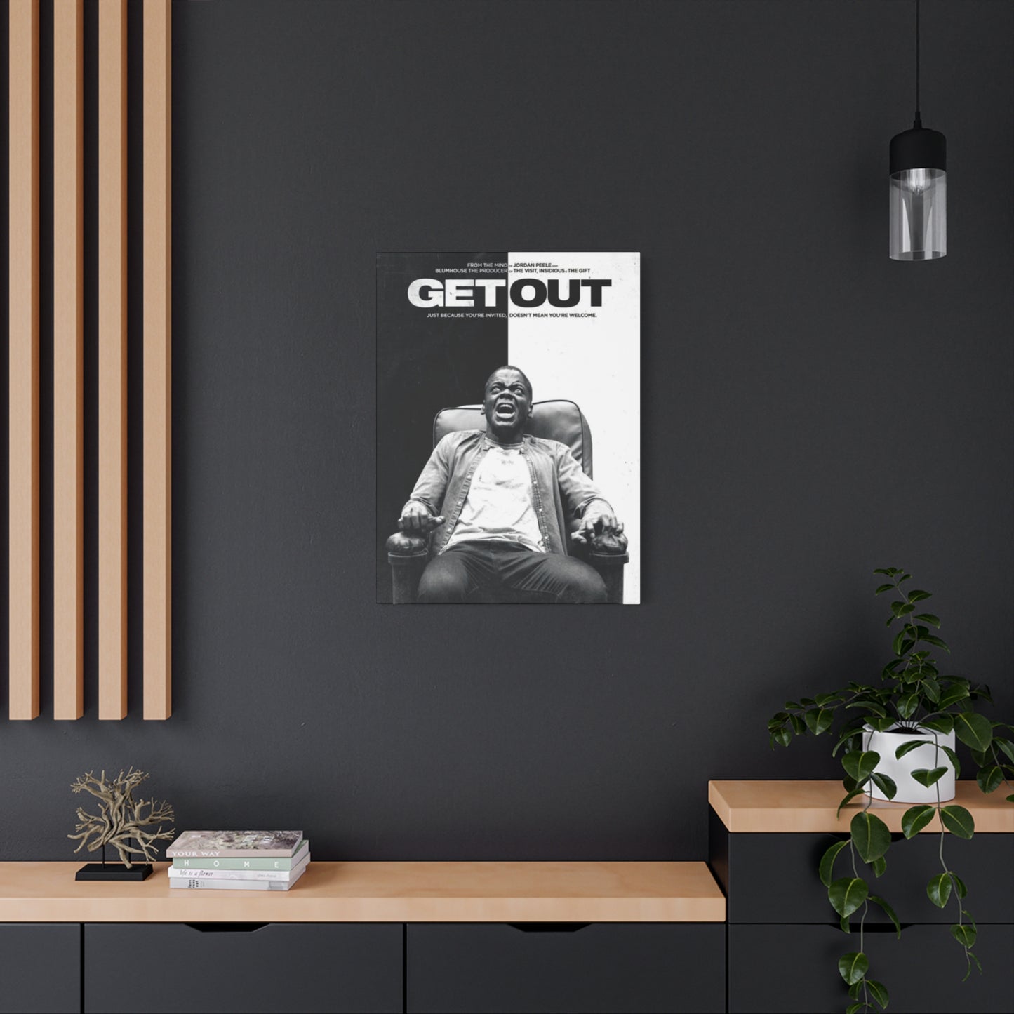 Getout Horror Movie Poster Wall Art & Canvas Prints