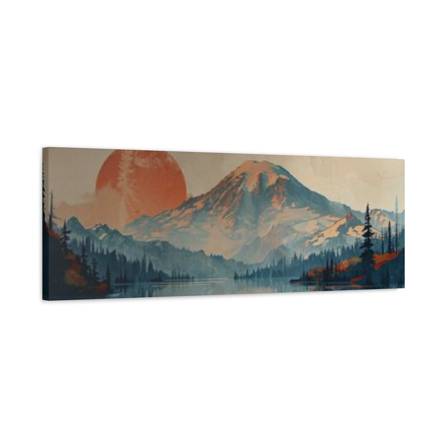 Mountain Sunrise Panoramas Wall Art & Canvas Prints