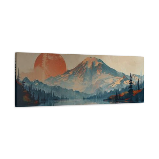 Mountain Sunrise Panoramas Wall Art & Canvas Prints