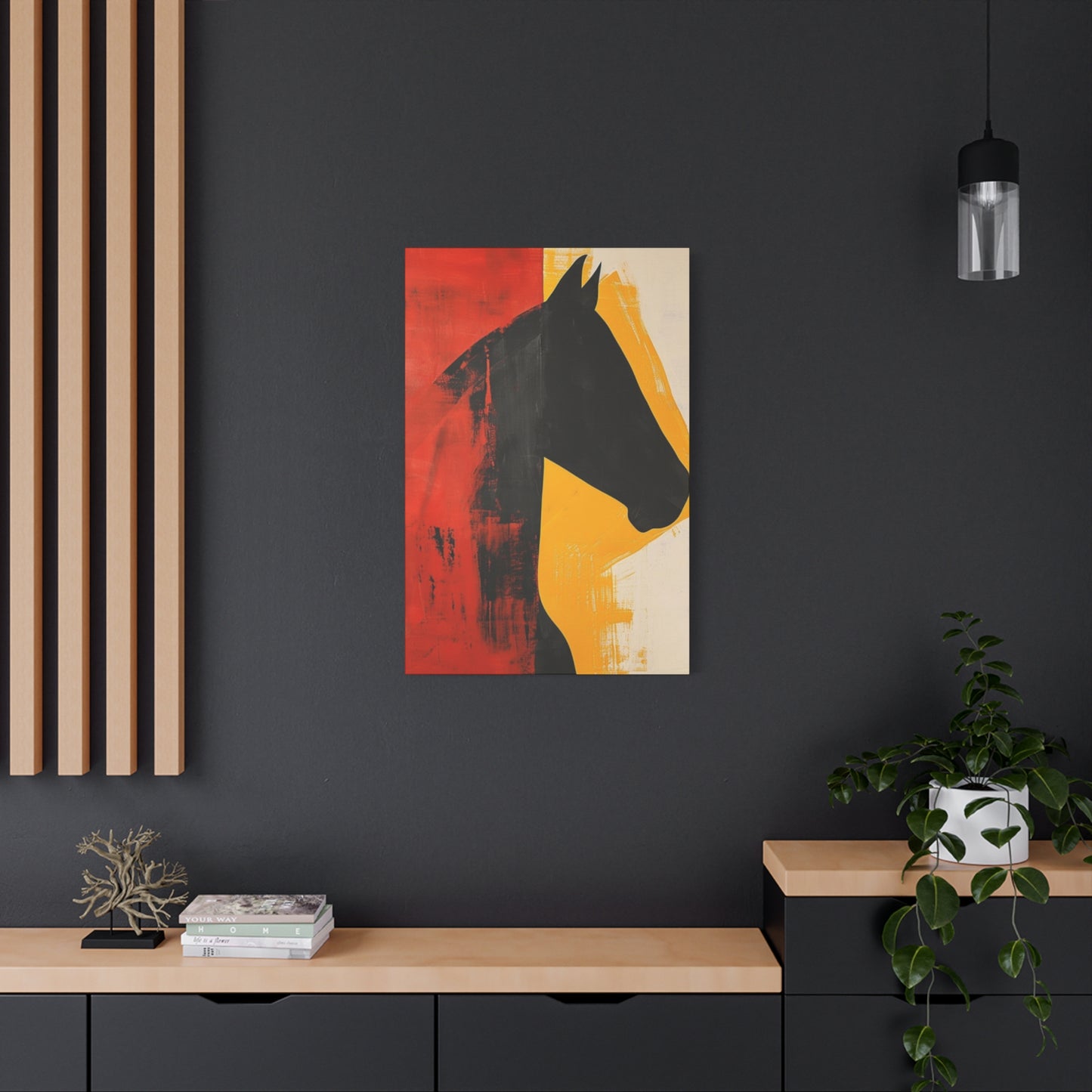 Horse Face Modernism Wall Art & Canvas Prints