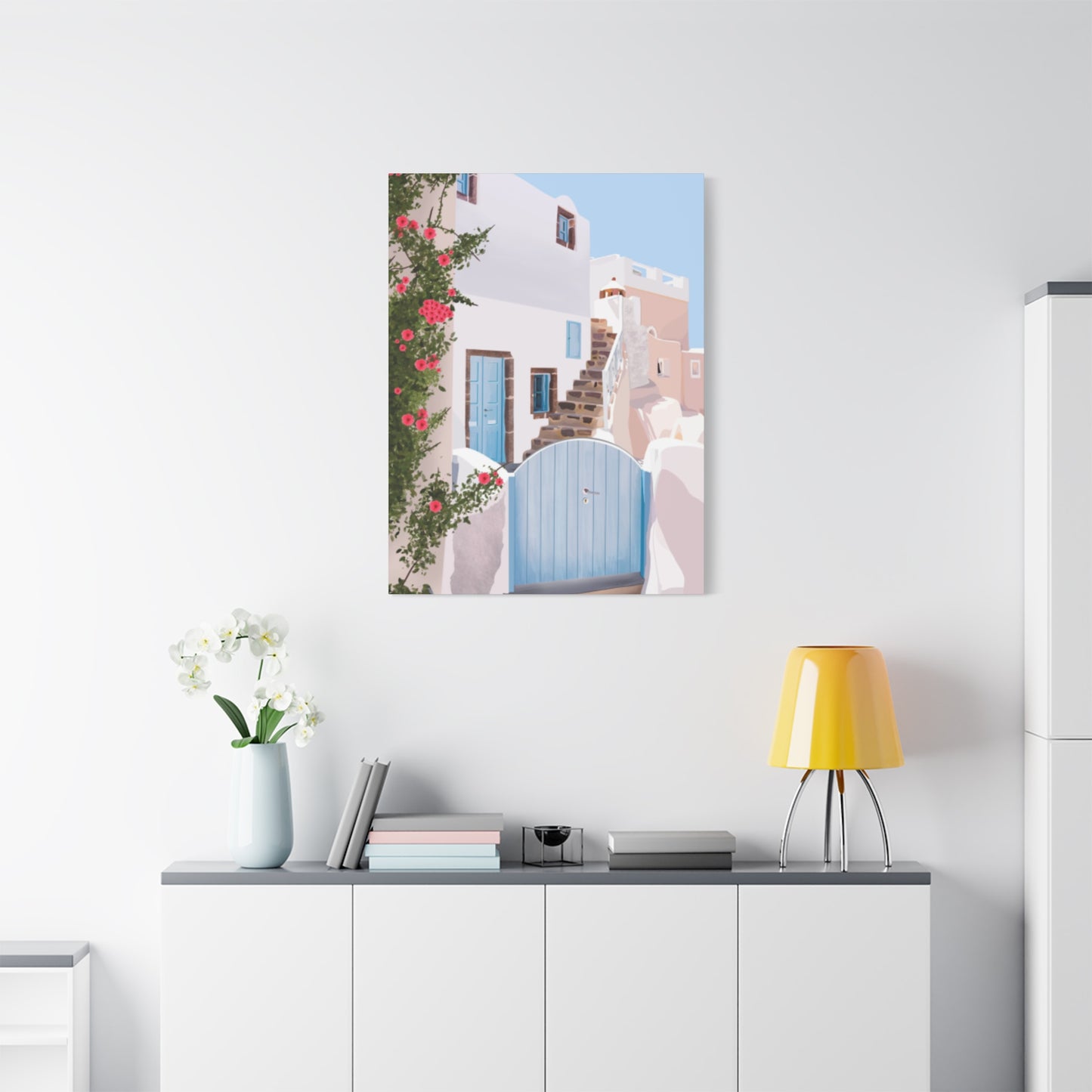 Greece Homes Wall Art & Canvas Prints