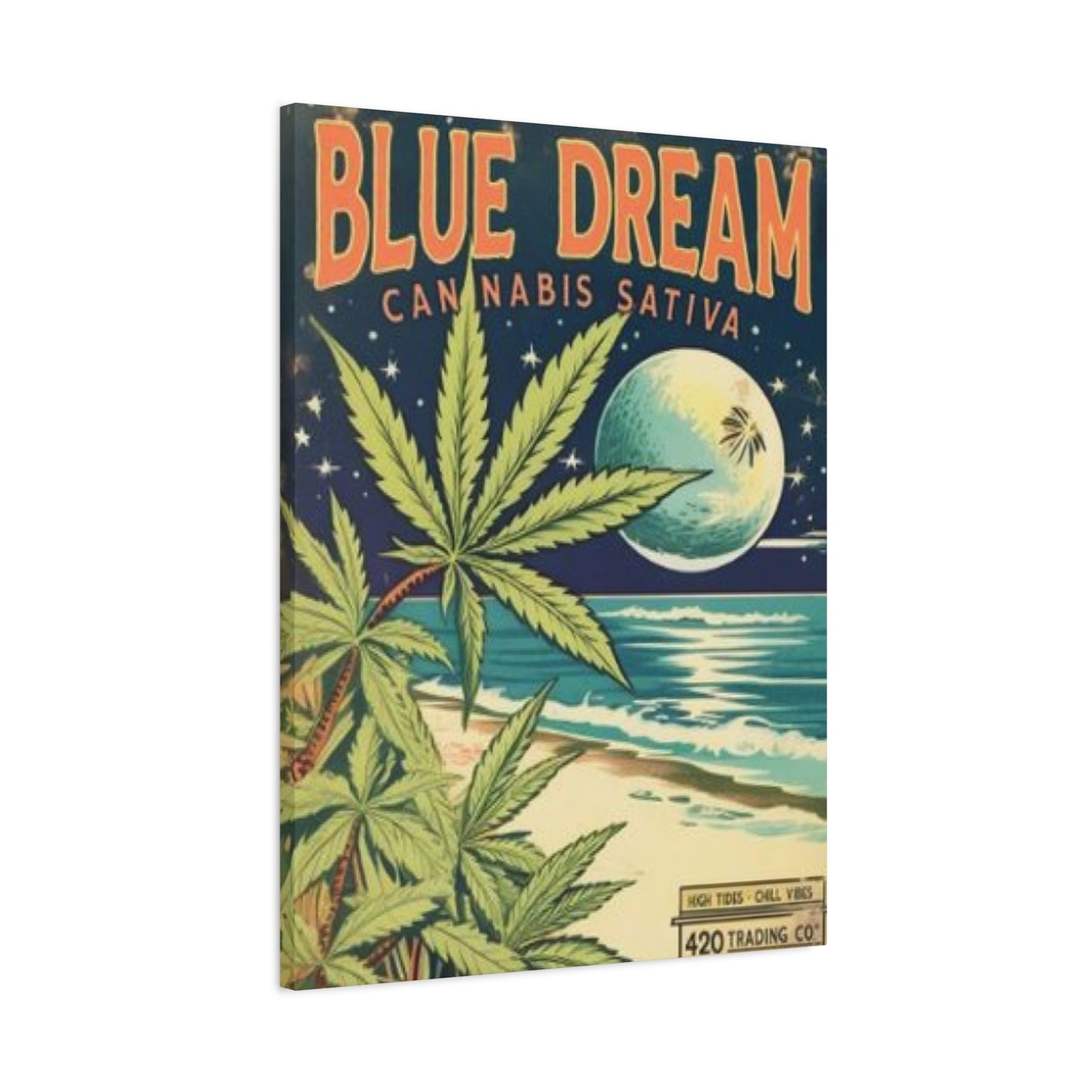 Blue Dream Marijuana Wall Art & Canvas Prints