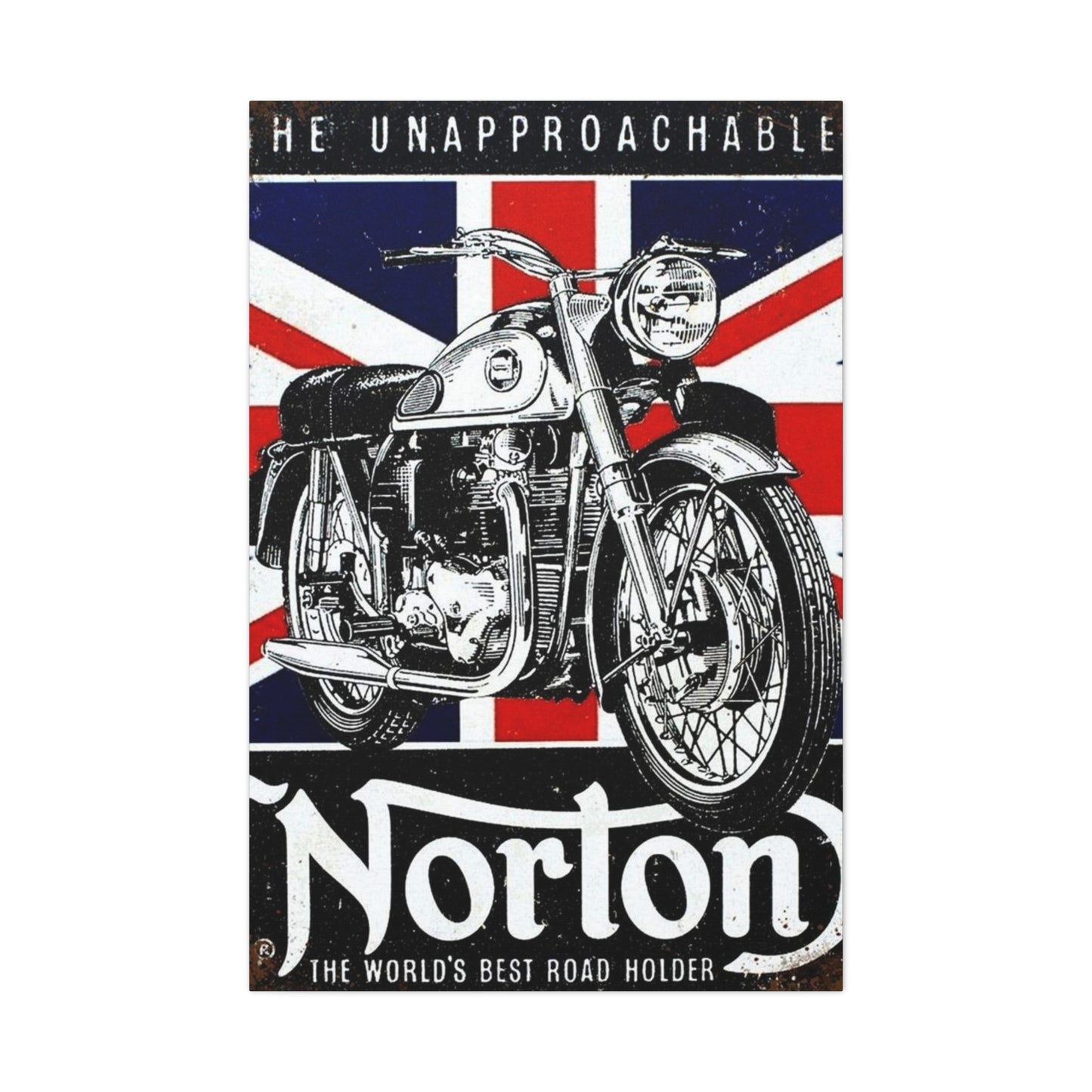 Classic British Motorcycle Wall Art & Canvas Prints