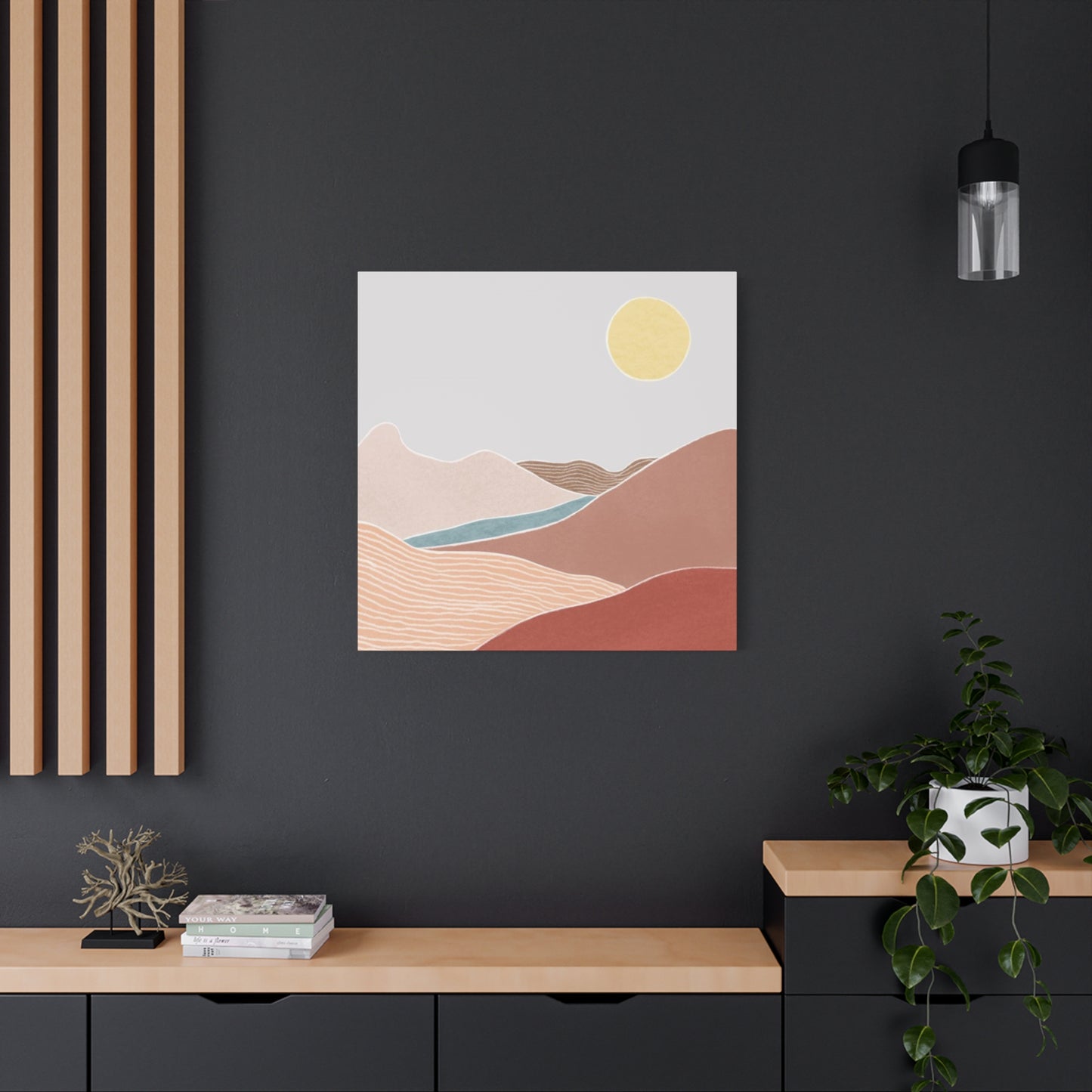 Abstract Sunset Entryway Wall Art & Canvas Prints