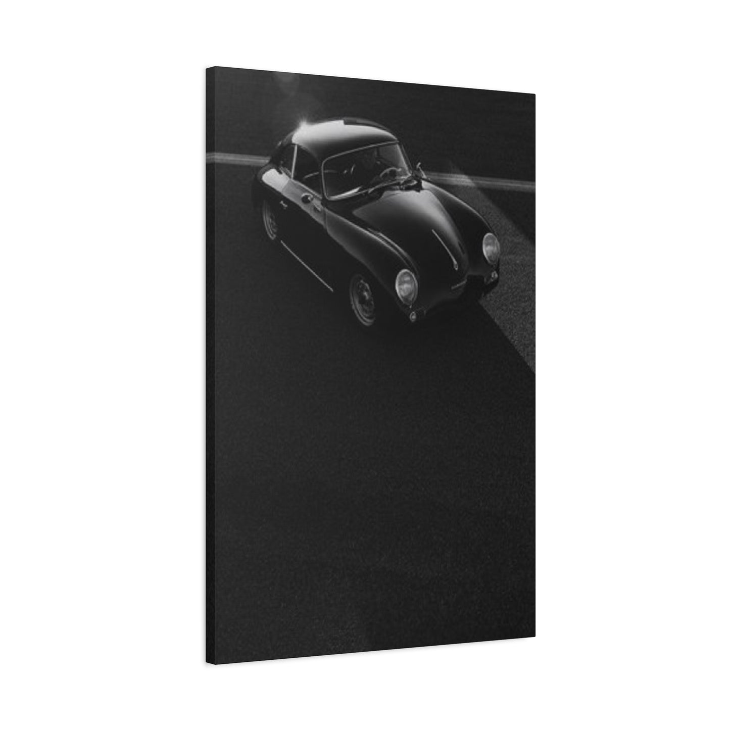 Black Vintage Car Man Cave Wall Art & Canvas Prints