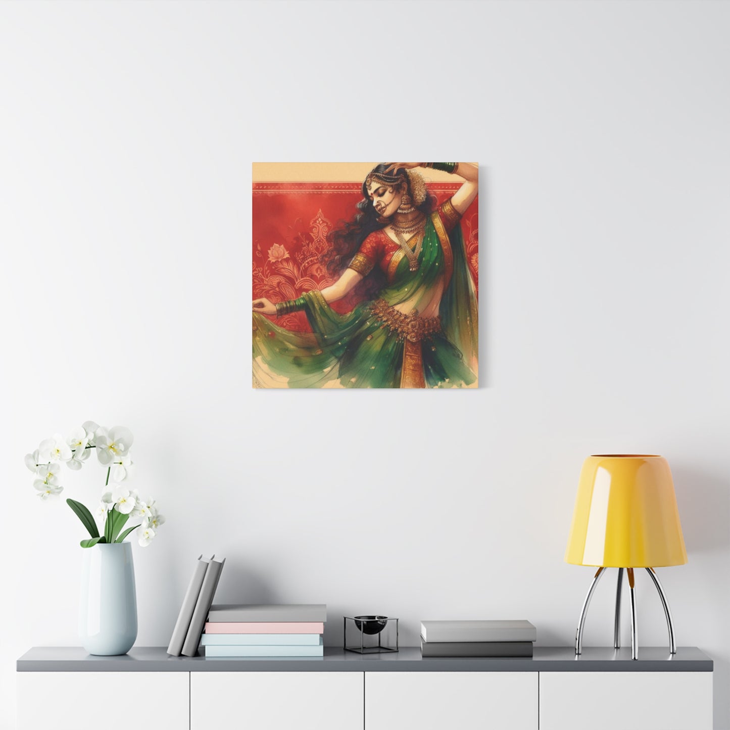 Indian Women Dancing Wall Art & Canvas Prints