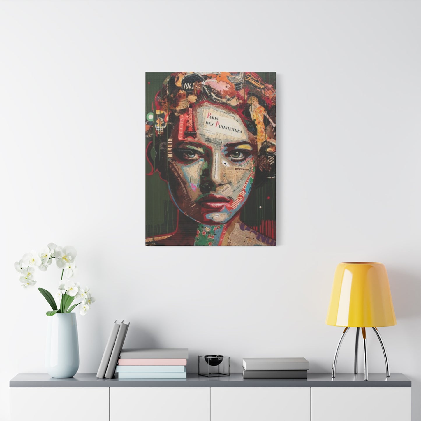 Women Abstract Mixed Media Wall Art & Canvas Prints