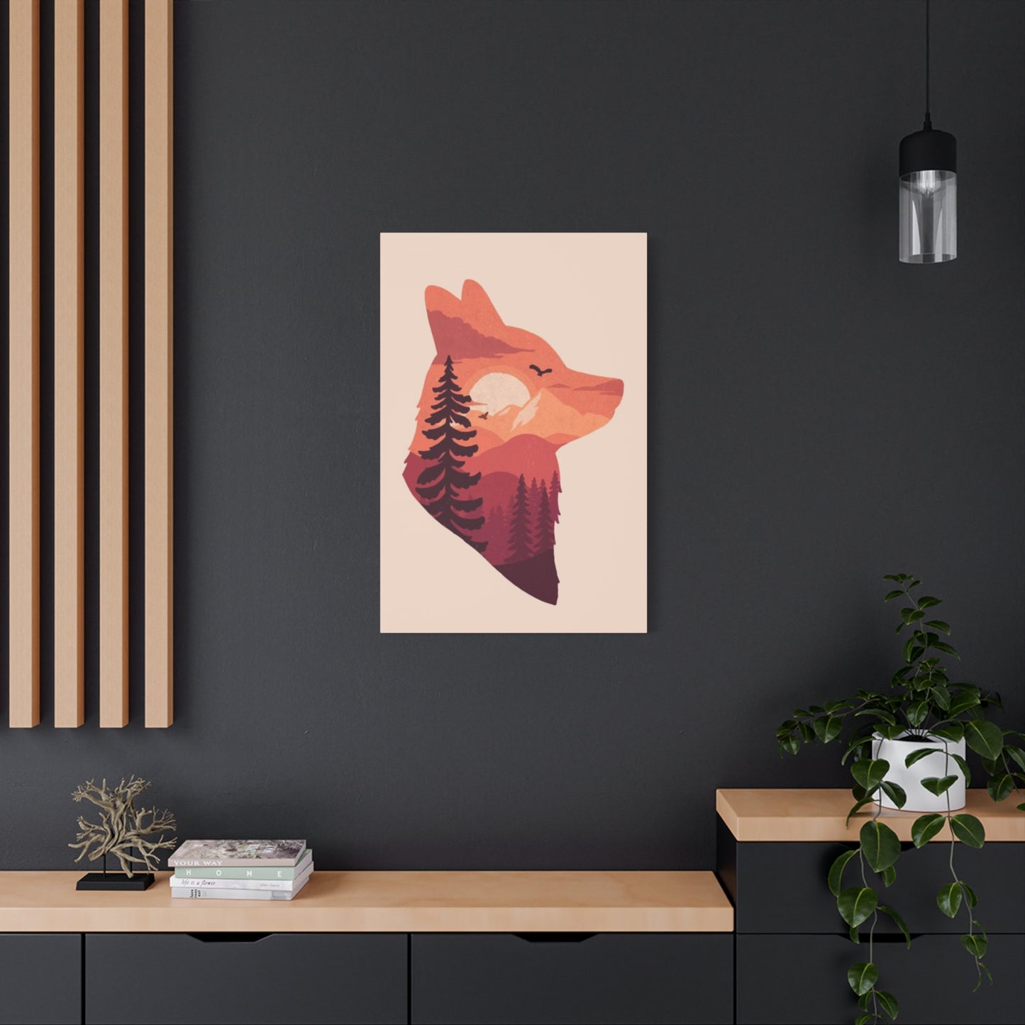 Abstract Fox Wall Art & Canvas Prints