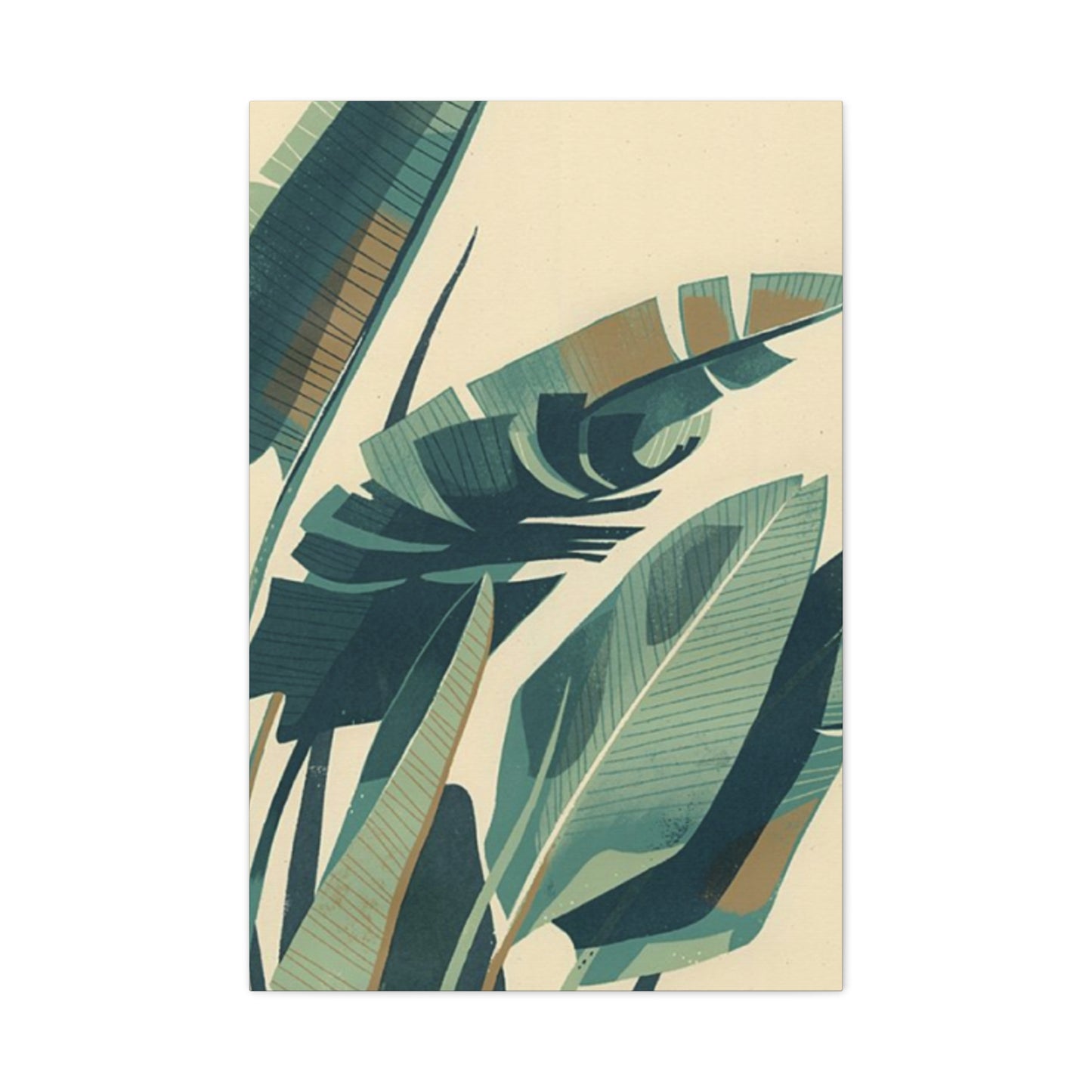 Palm Tree Leaves Abstract  Wall Art & Canvas Prints