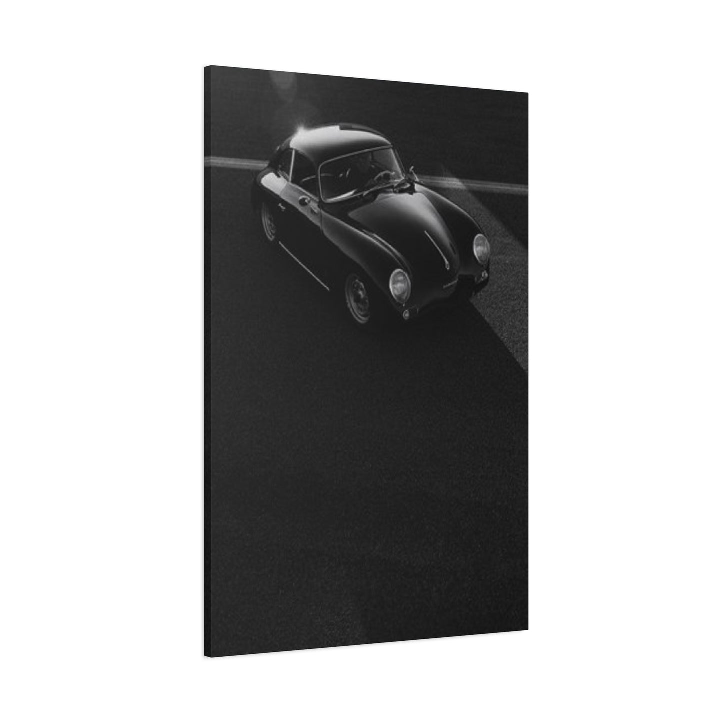 Black Vintage Car Man Cave Wall Art & Canvas Prints