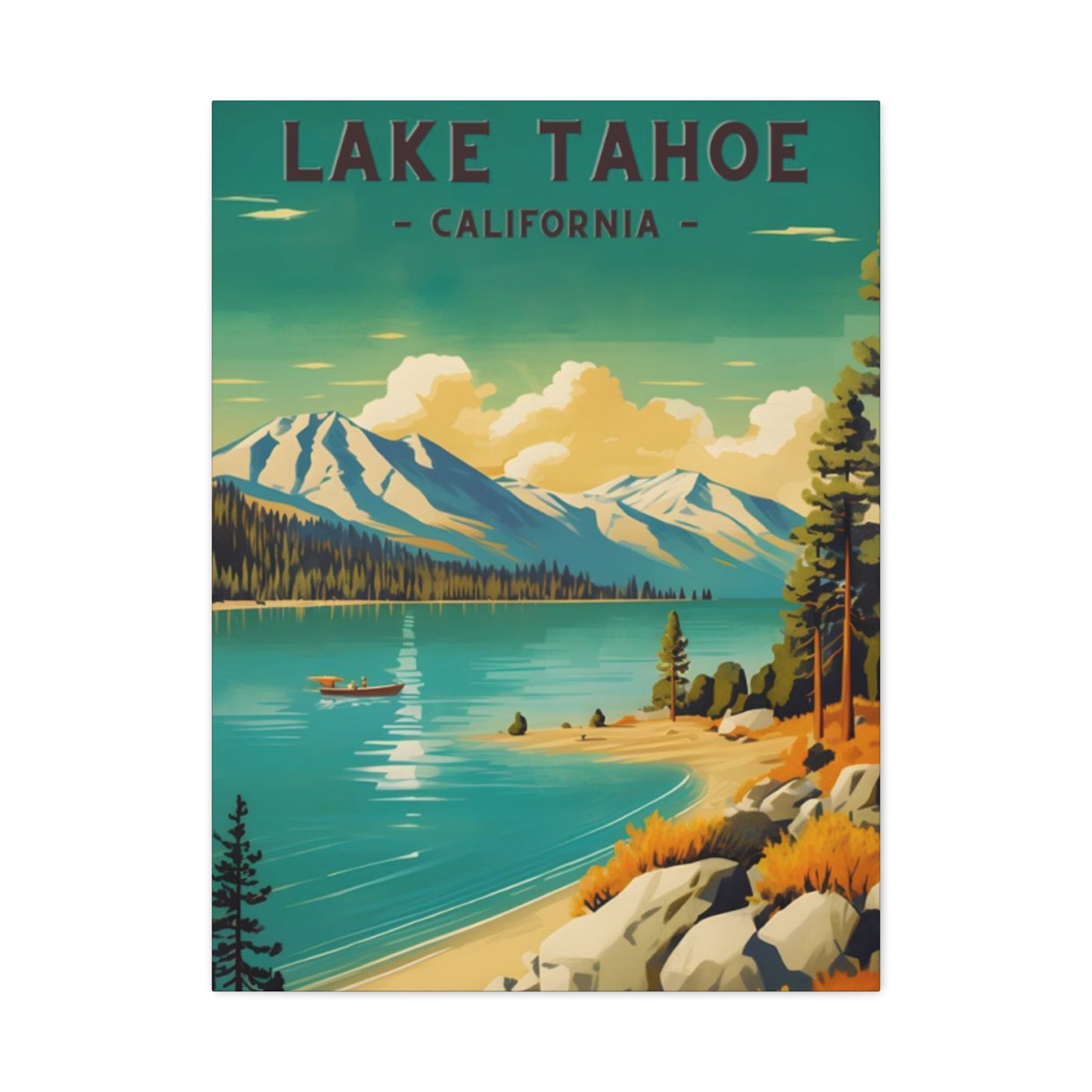 Lake Tahoe California The National Park Wall Art & Canvas Prints