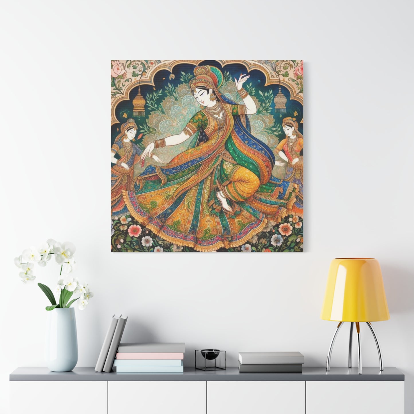 Indian Queen Dancing Wall Art & Canvas Prints