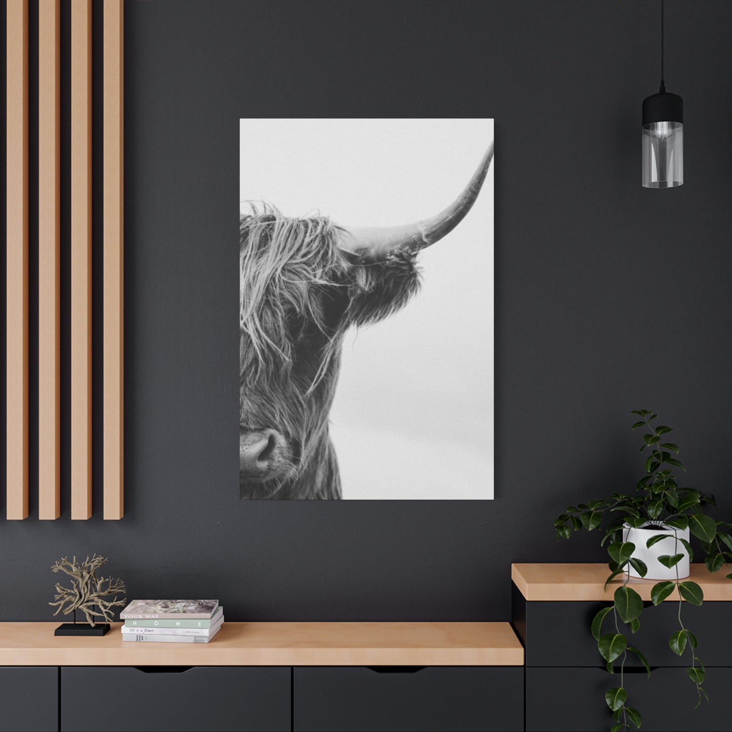 Wild Hairy Bull Longhorn Wall Art & Canvas Prints