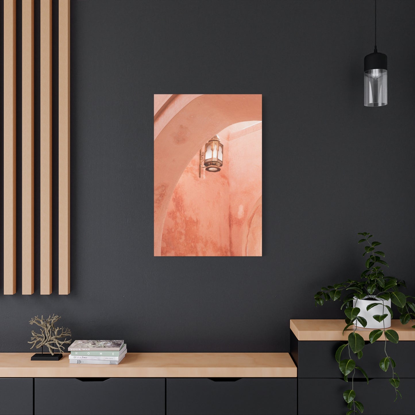 Light Lamp Of Moroccan Wall Art & Canvas Prints