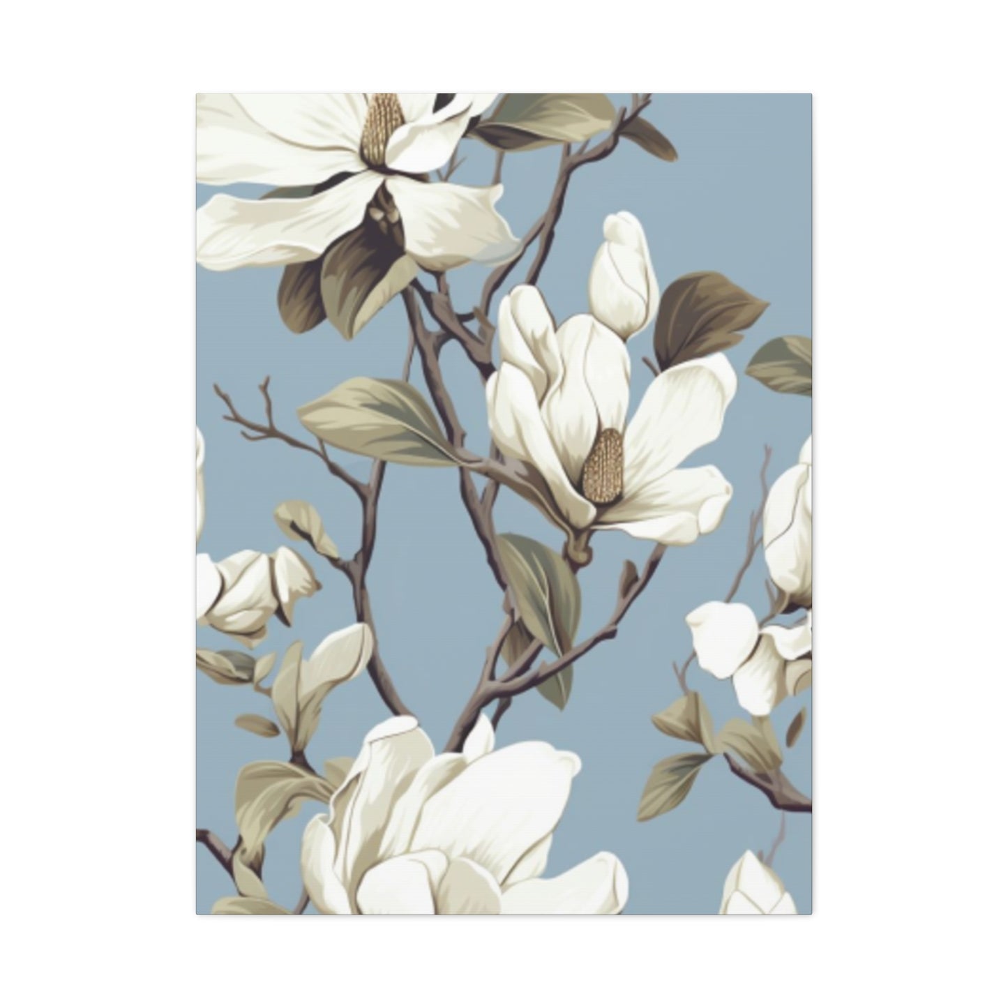 Beautiful Magnolia Flower Plant Wall Art & Canvas Prints