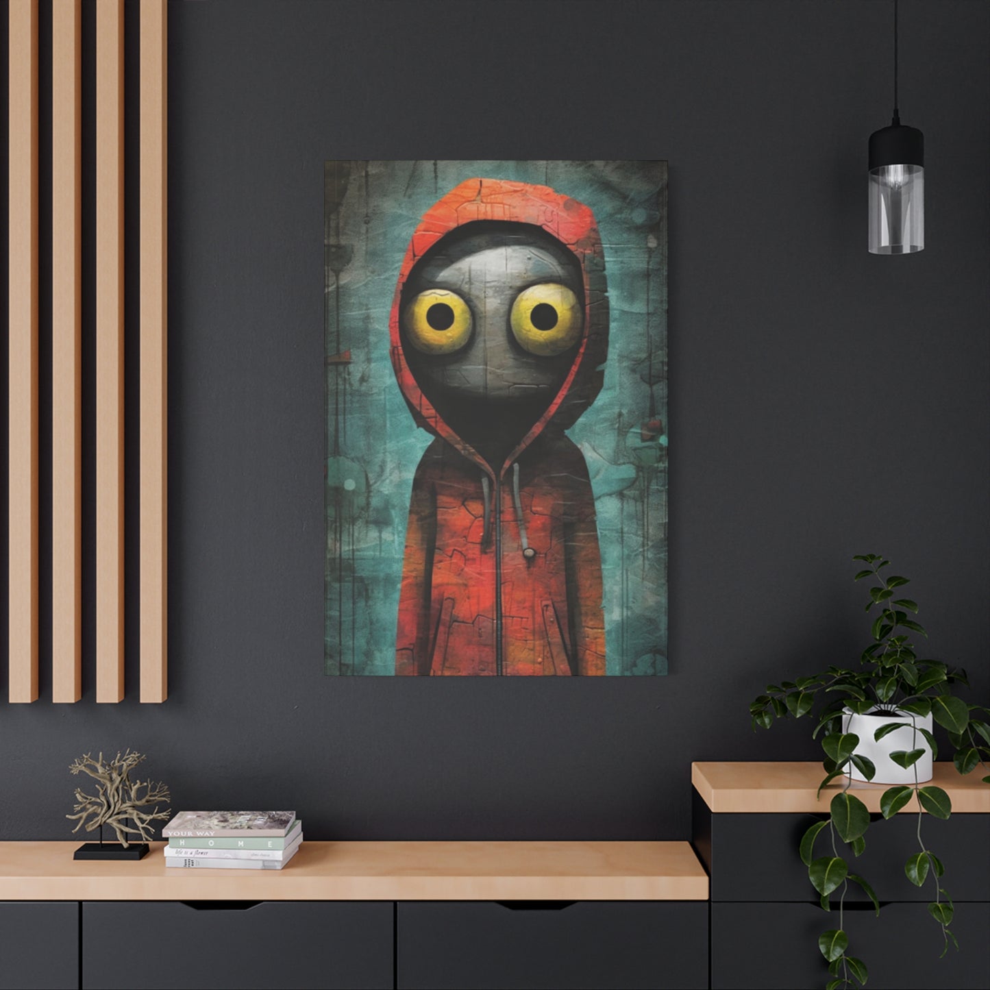 Alien Man Cave Decor Wall Art & Canvas Prints