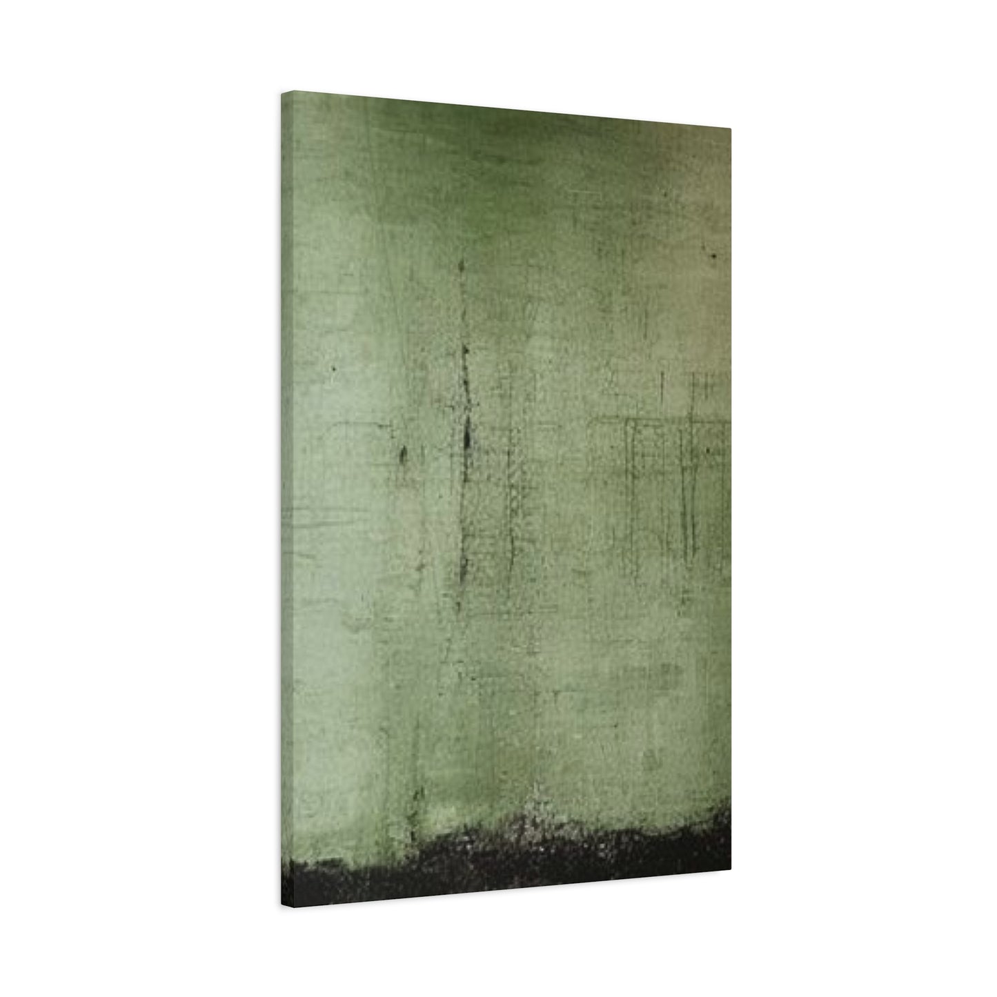 Wall With Olive Green Color Wall Art & Canvas Prints