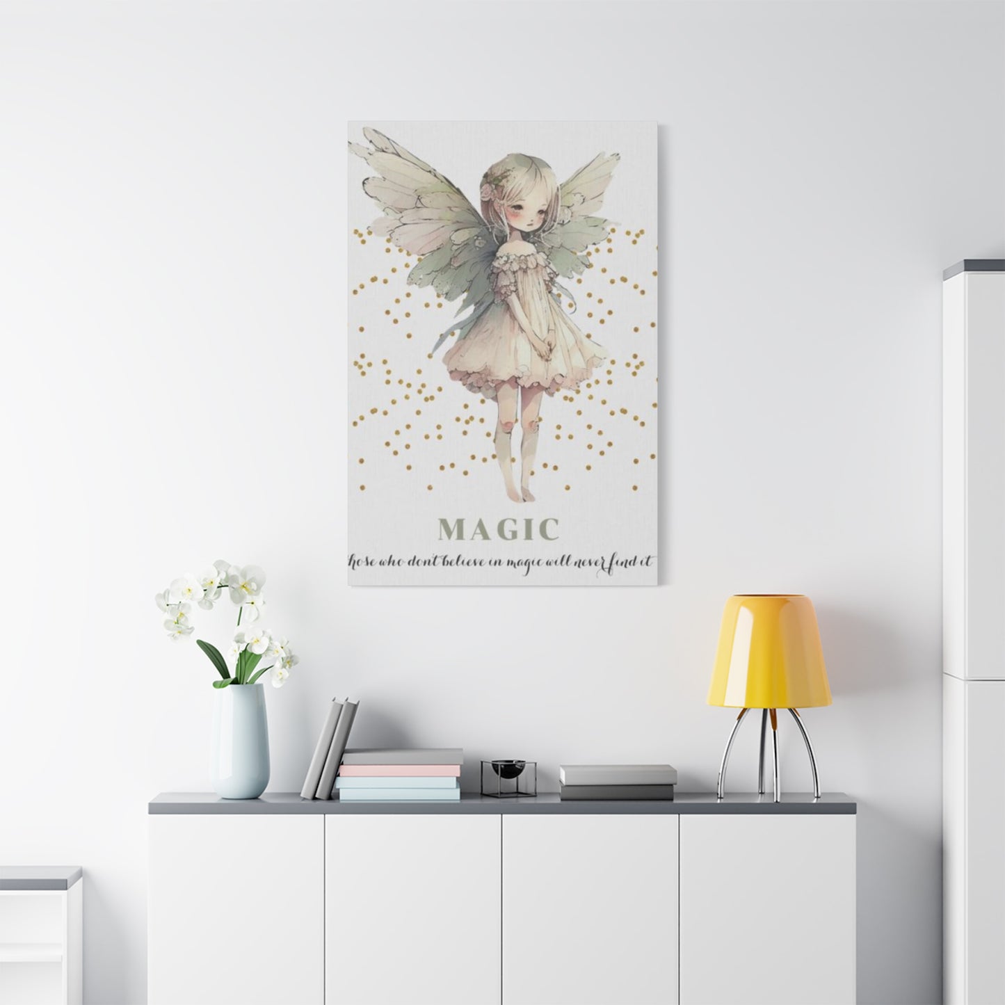 Little Angel Magic Fairies Wall Art & Canvas Prints