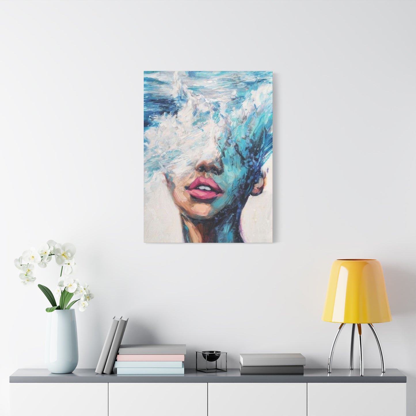 Women In Water Abstract Modernism Wall Art & Canvas Prints