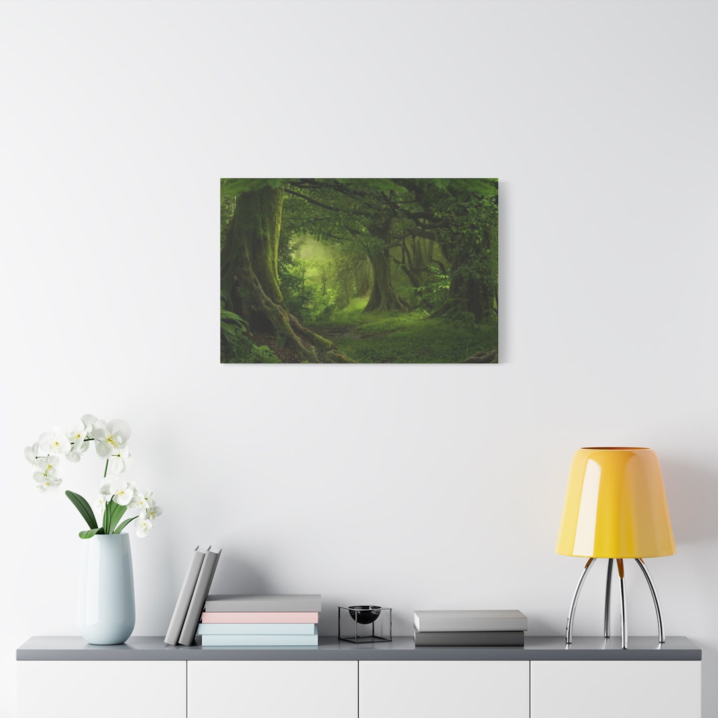 Green Tropical Forest Wall Art & Canvas Prints