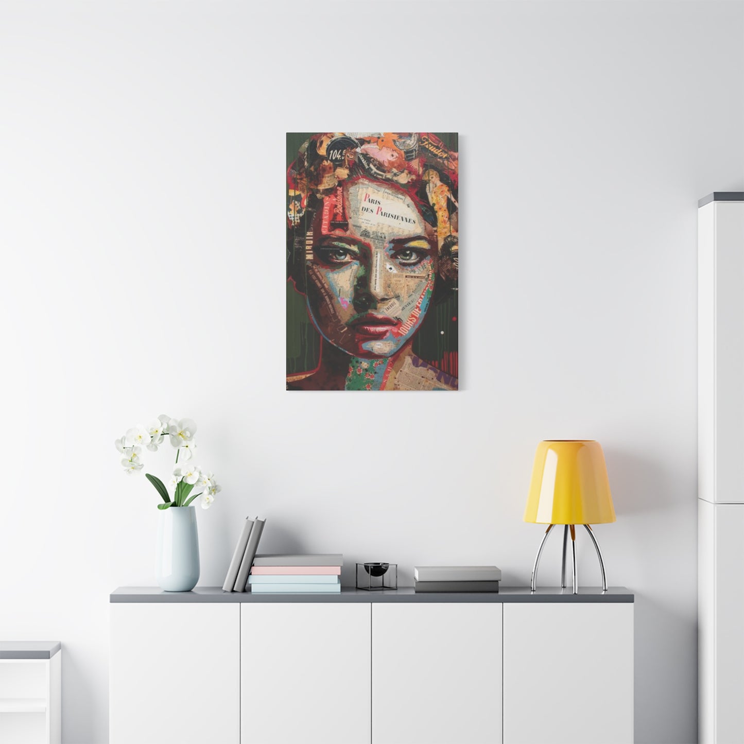 Women Abstract Mixed Media Wall Art & Canvas Prints