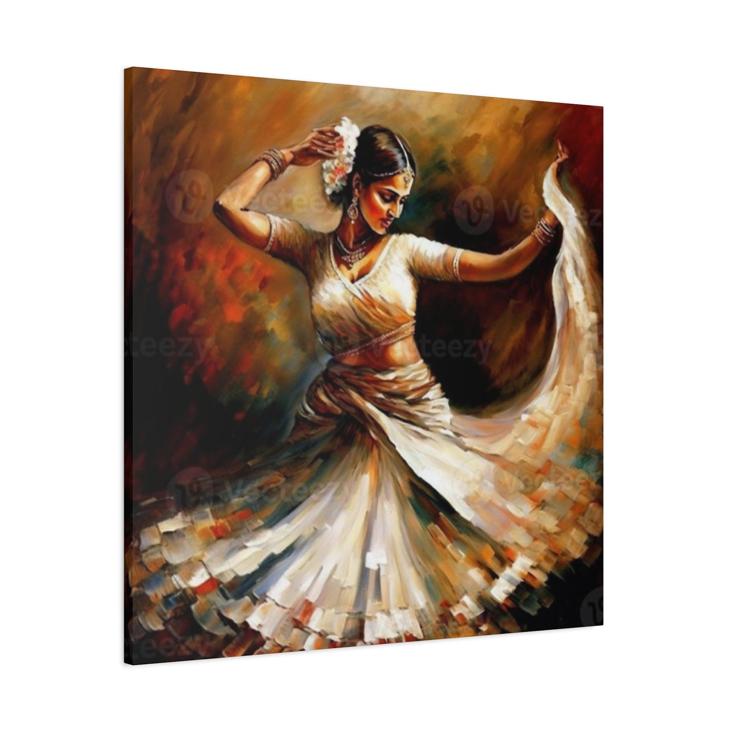 Indian Women Dancing Wall Art & Canvas Prints