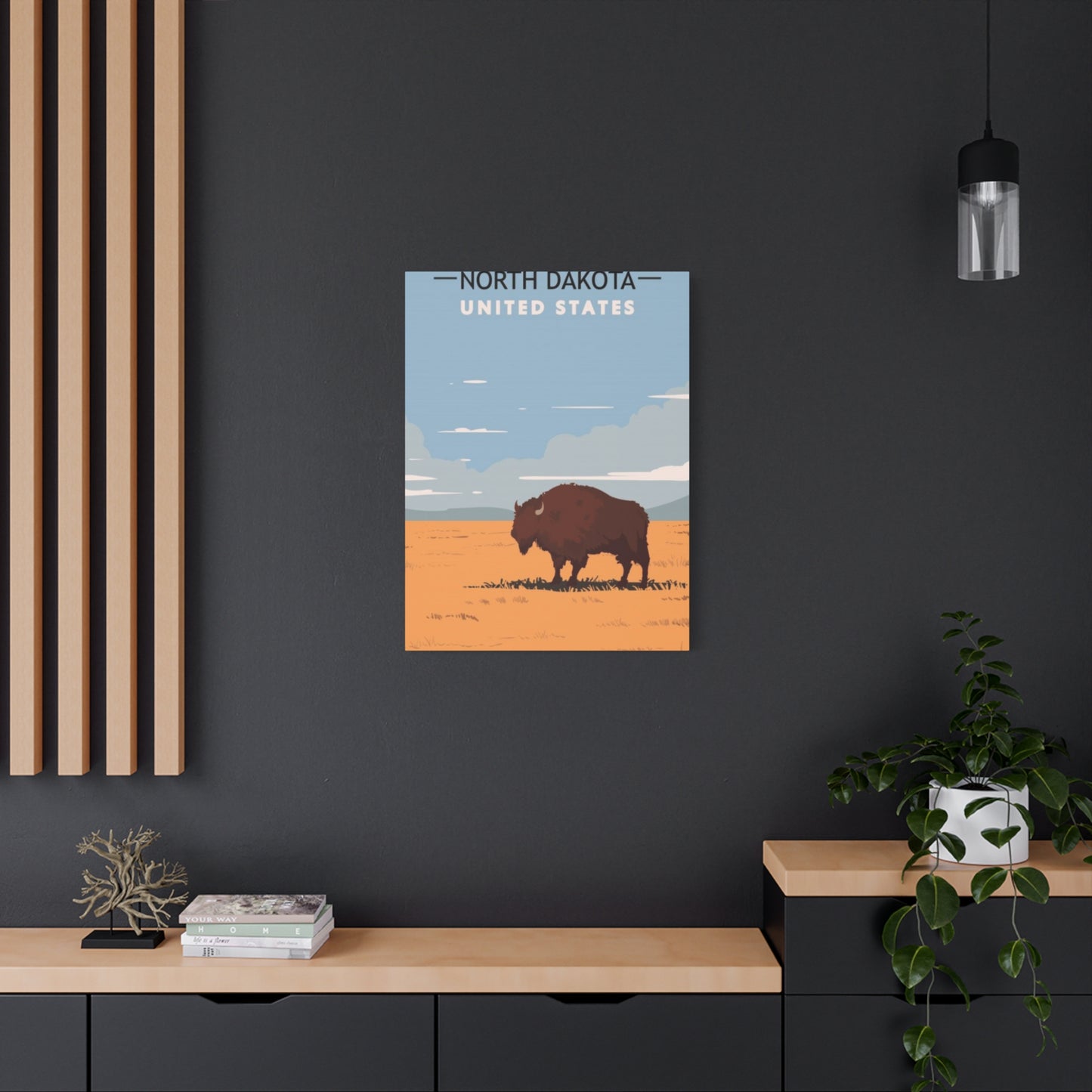 North Dakota The National Park Wall Art & Canvas Prints