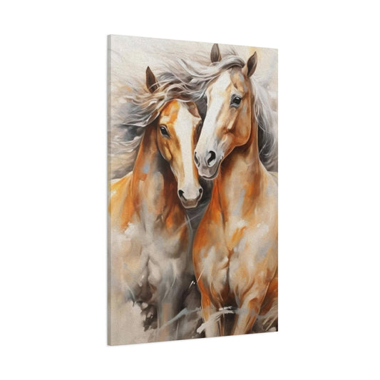 Horse Couple Wall Art & Canvas Prints