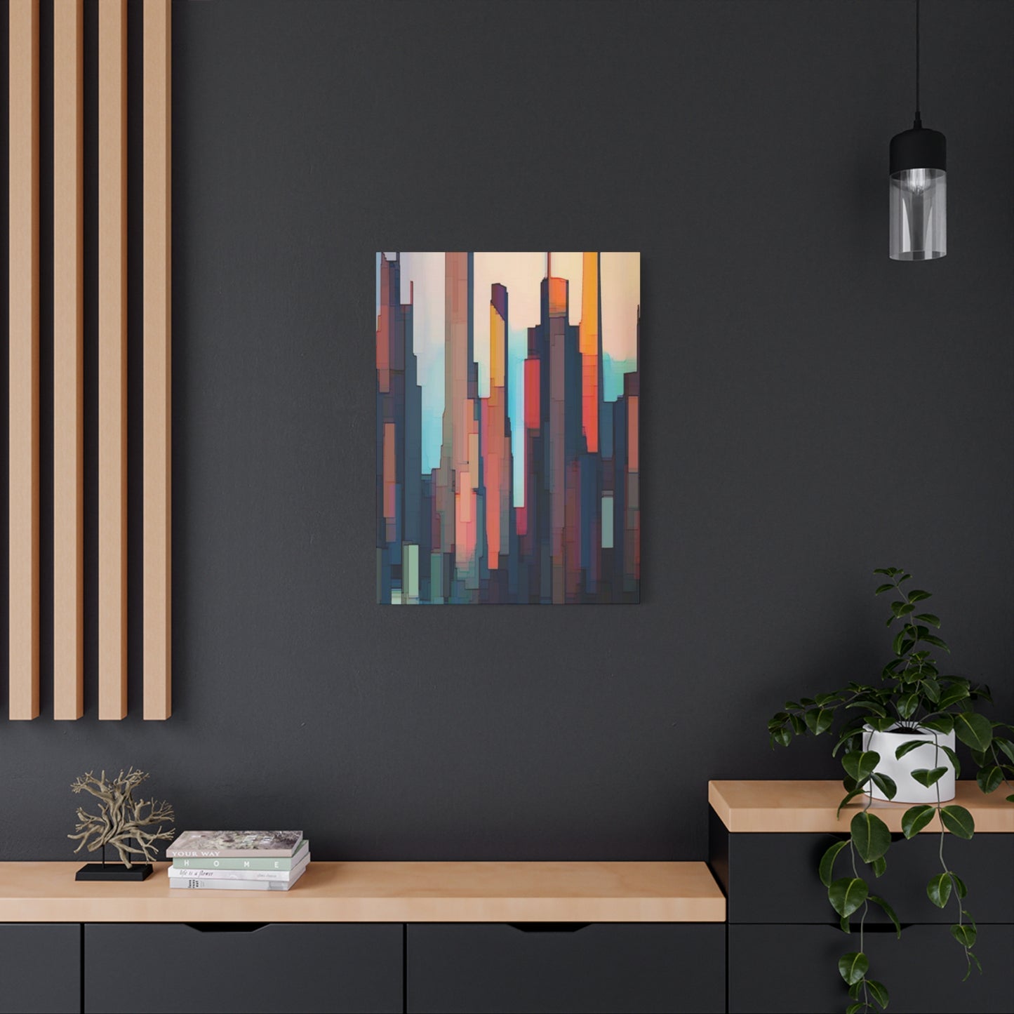 Horizontal Lines Modernism Wall Art & Canvas Prints