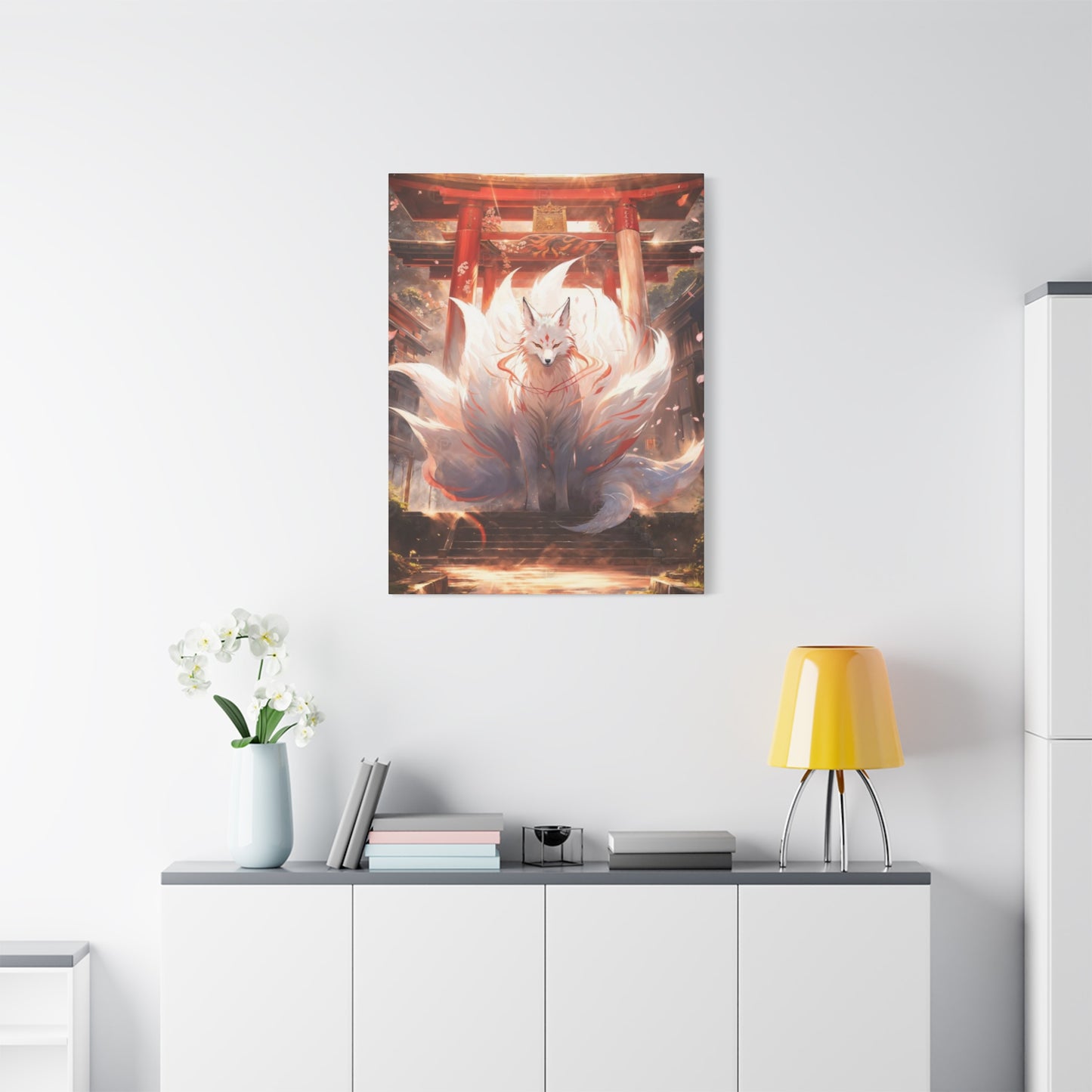 White Wolf Queen Wall Art & Canvas Prints