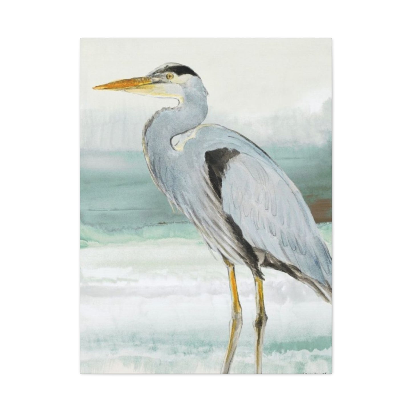 Beautiful White Heron Wall Art & Canvas Prints