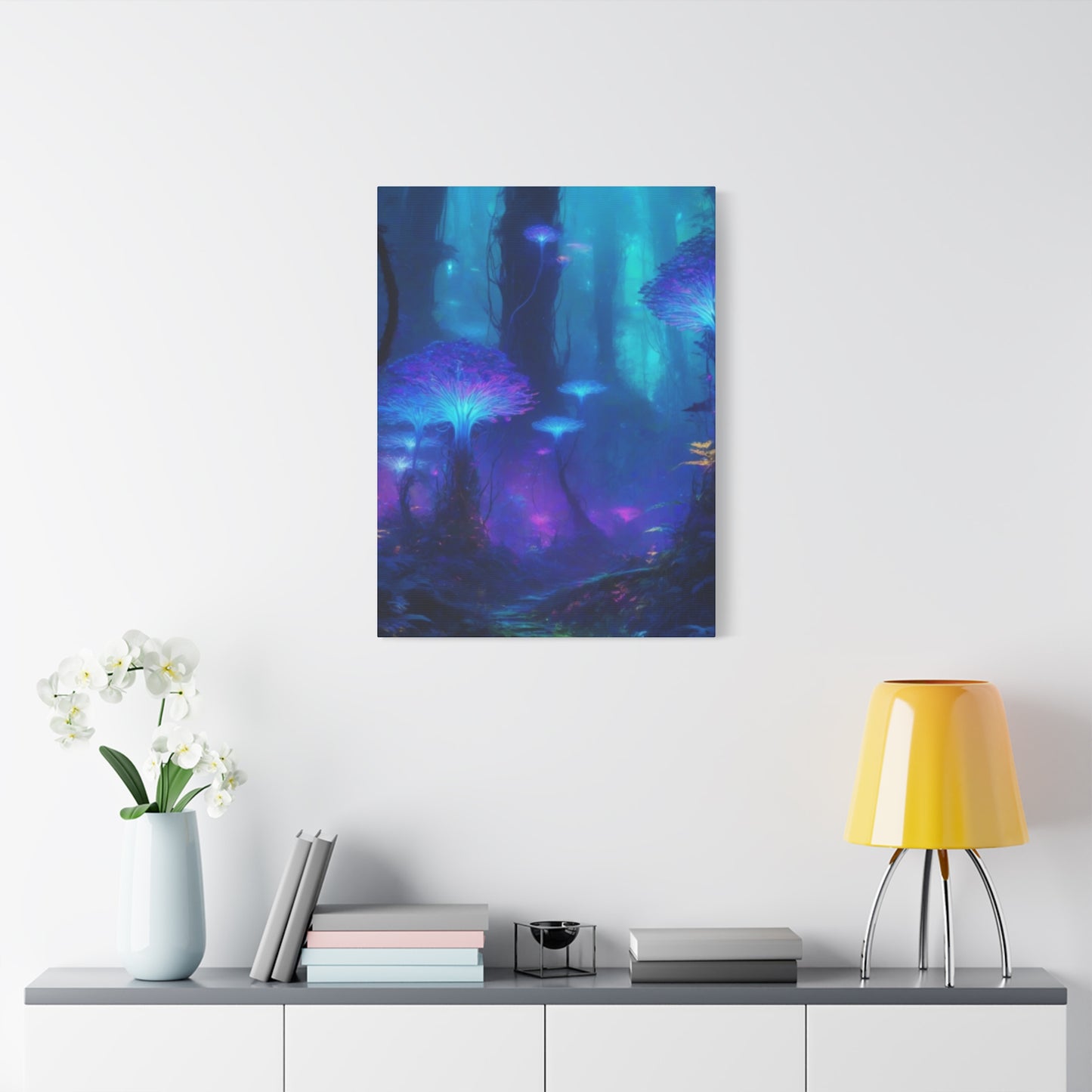 Glowing Forest Wall Art & Canvas Prints