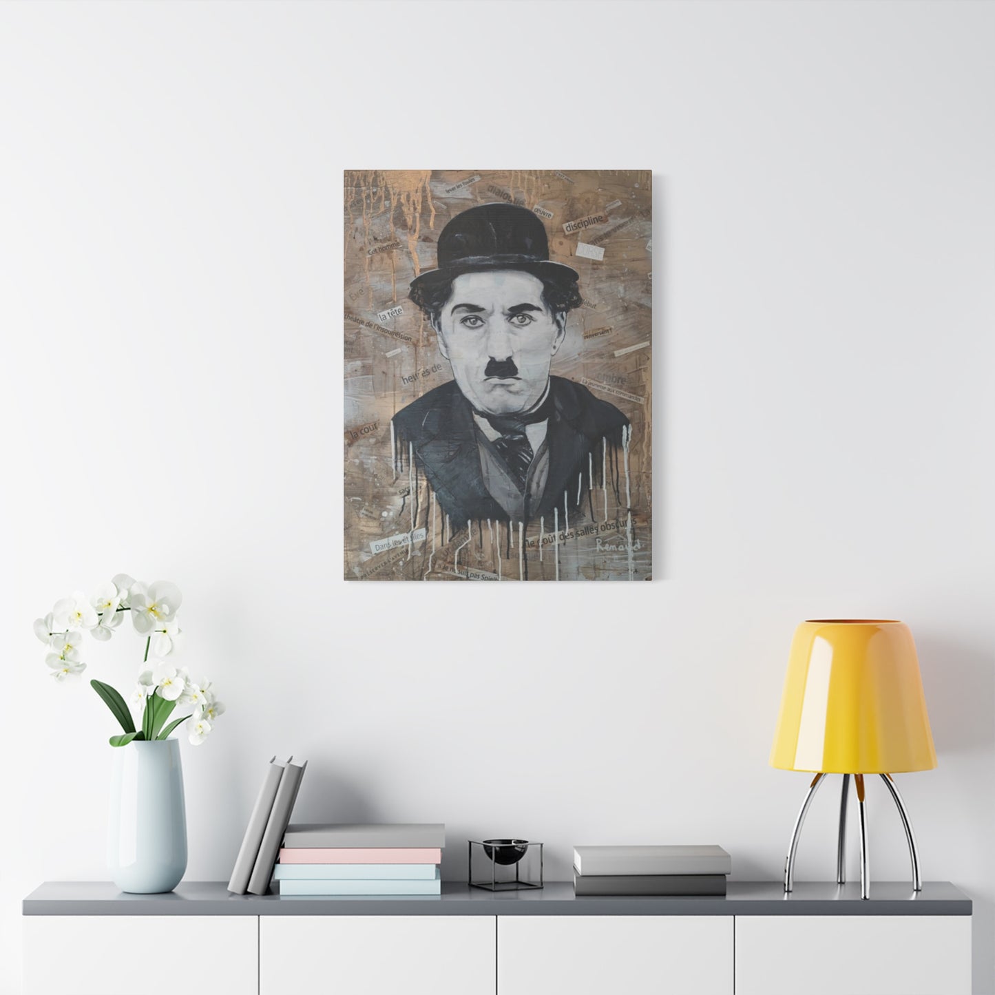 Charlie Chaplin Man Cave Decor Wall Art & Canvas Prints