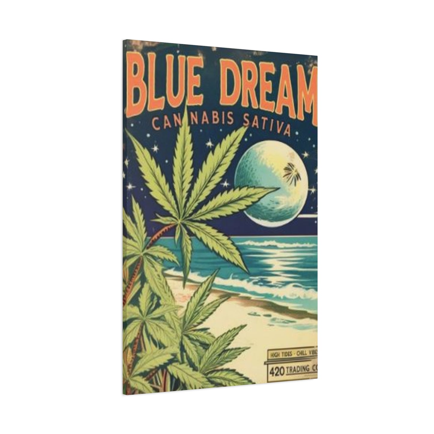 Blue Dream Marijuana Wall Art & Canvas Prints