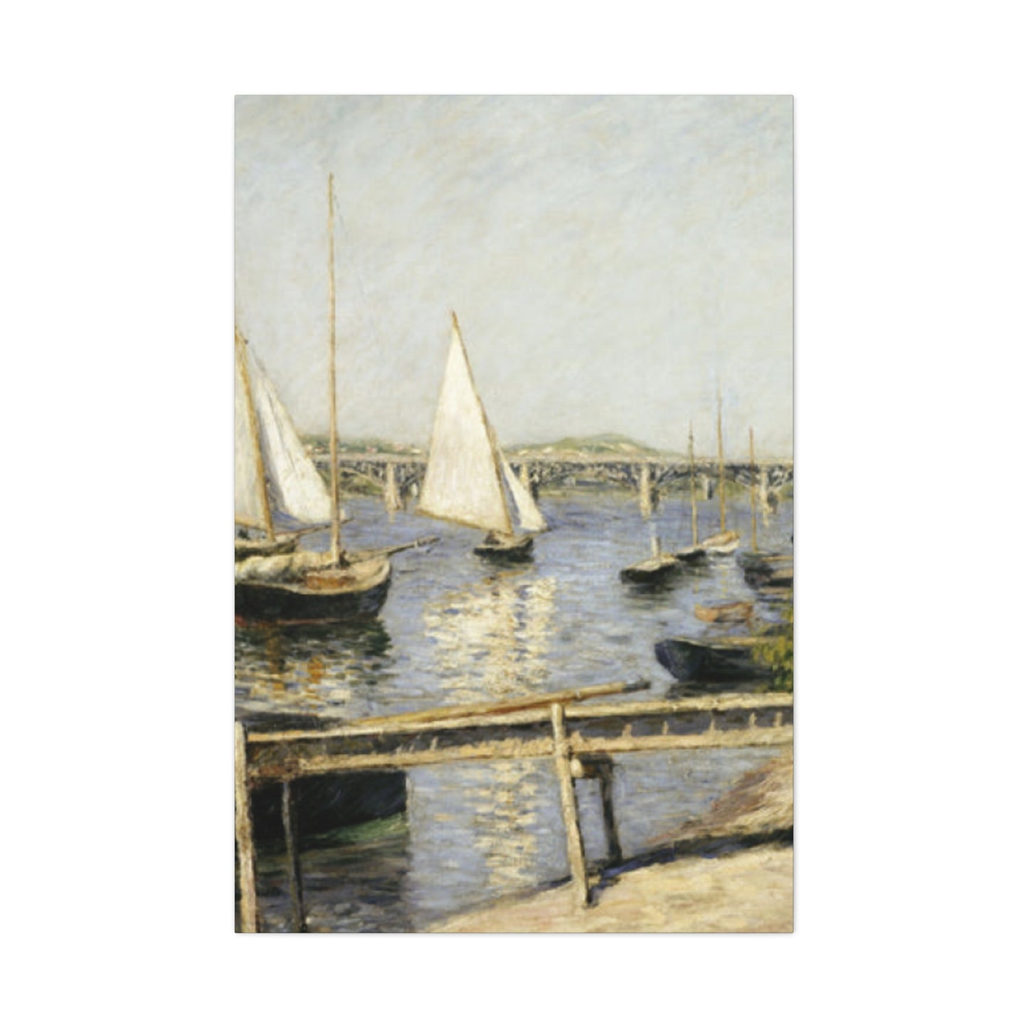 Gustav Sailboat Painting Wall Art & Canvas Prints