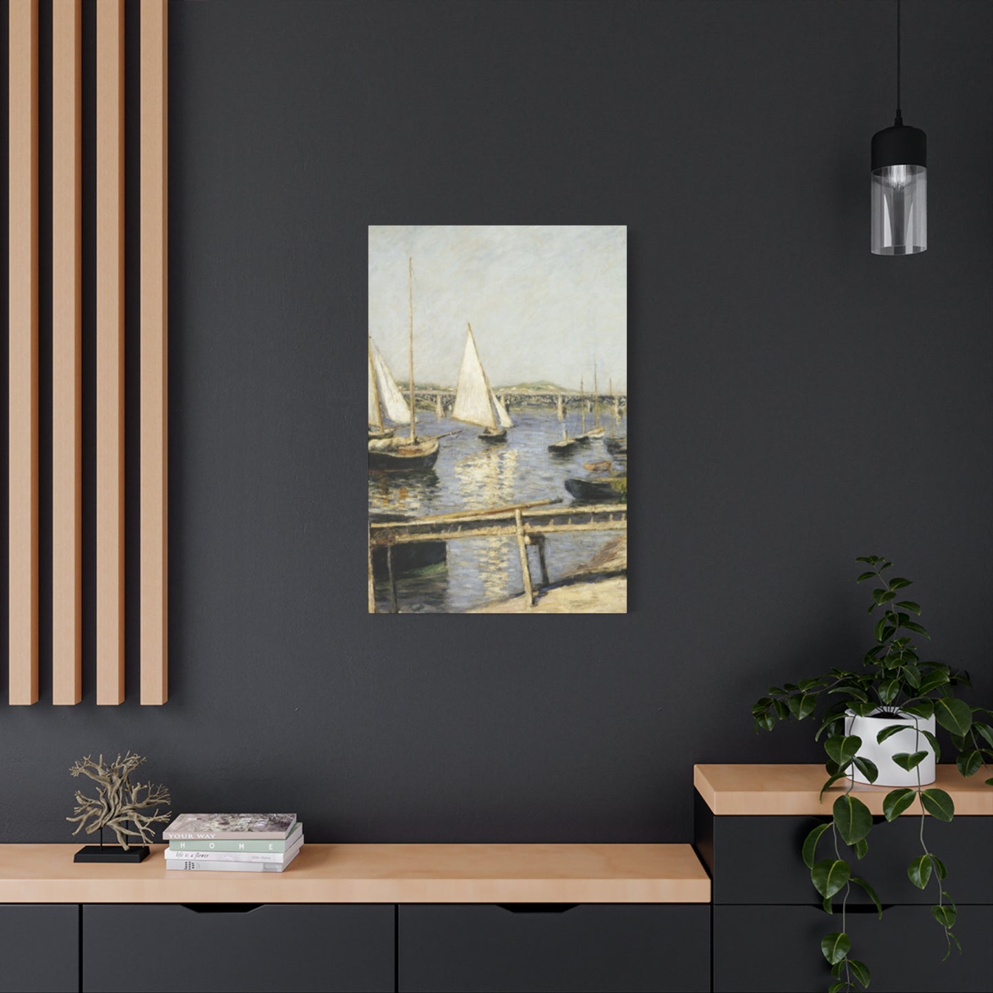 Gustav Sailboat Painting Wall Art & Canvas Prints