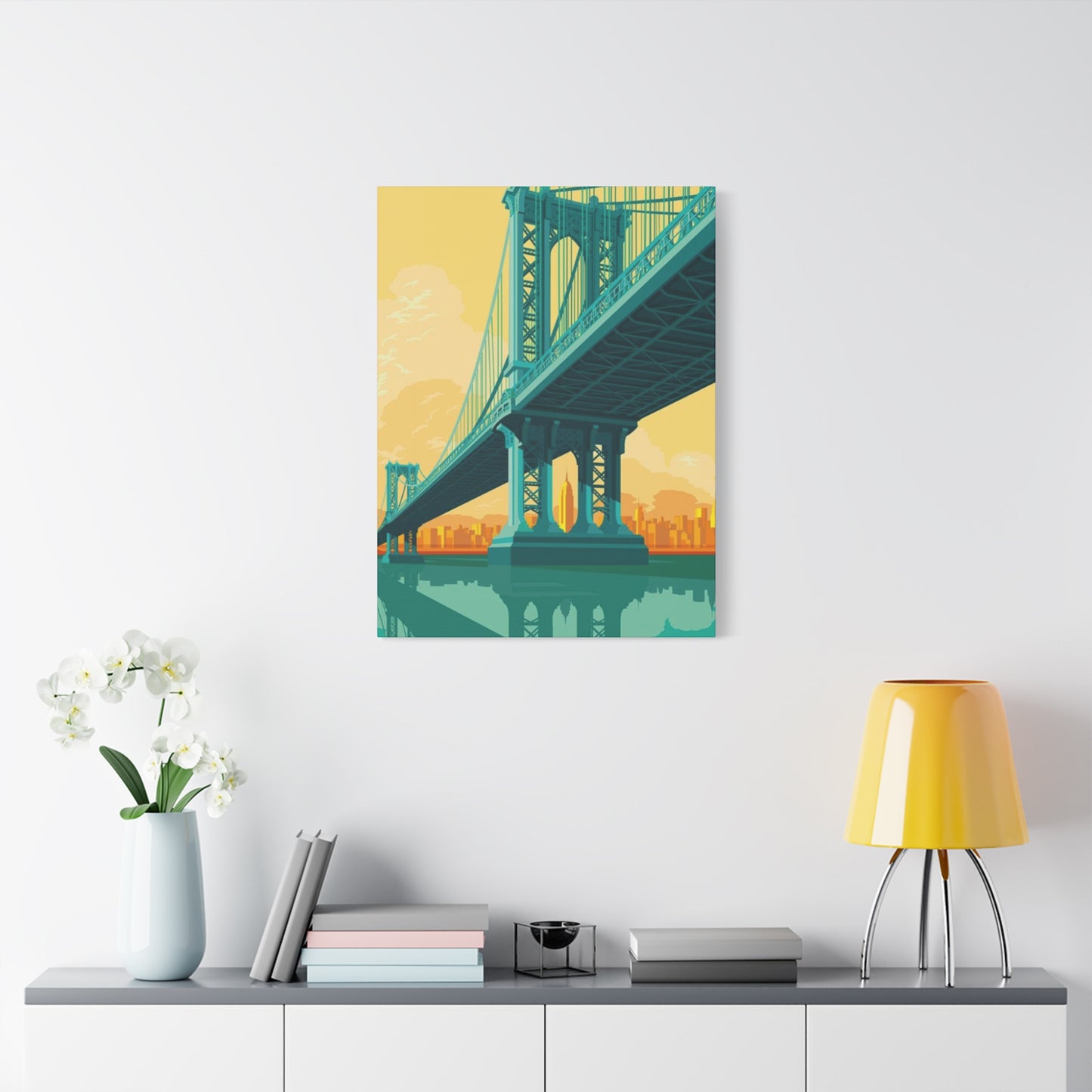 Manhattan Bridge Of New York City Wall Art & Canvas Prints