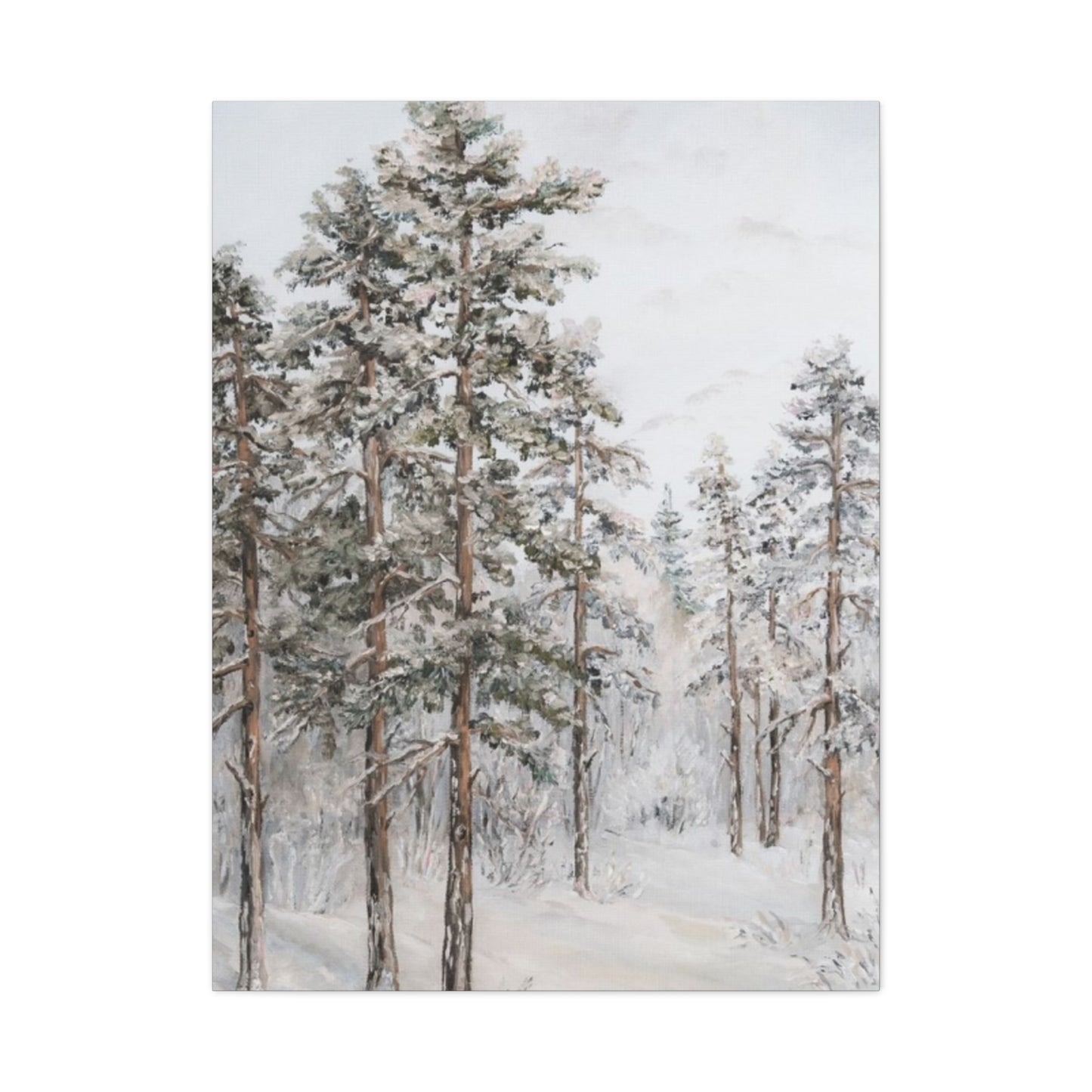 Snow Forest Wall Art & Canvas Prints