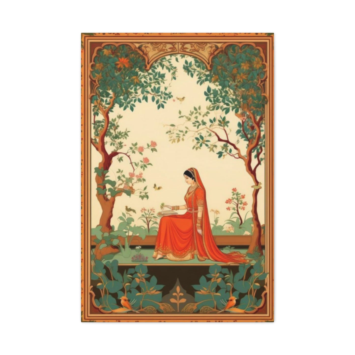 Indian Beautiful Women Wall Art & Canvas Prints