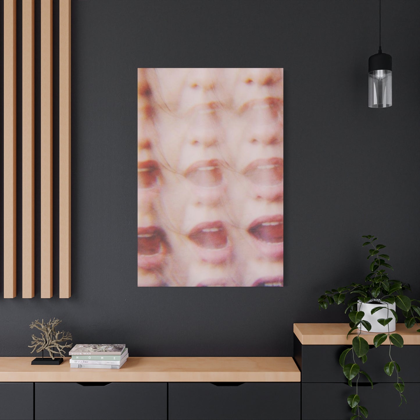 Open Mouth Modernism Wall Art & Canvas Prints