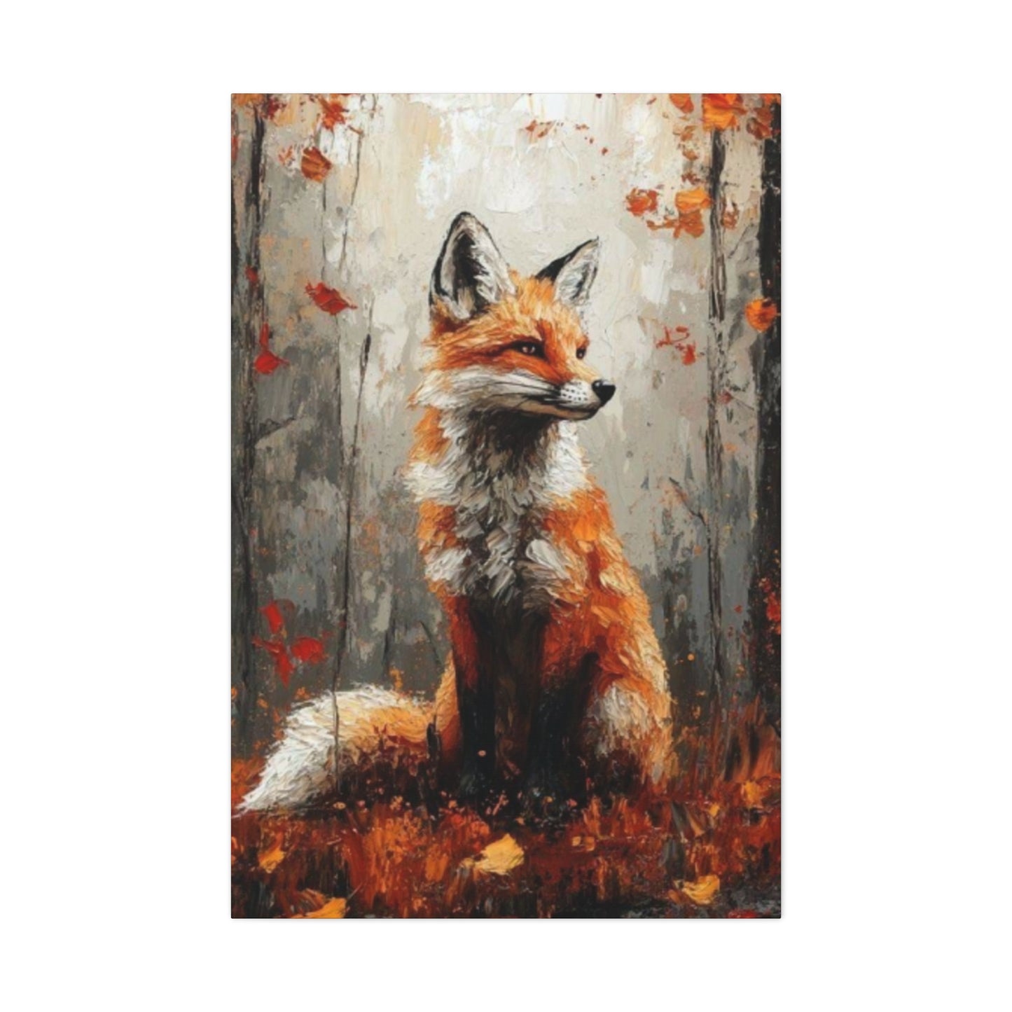 The Orange Fox Wall Art & Canvas Prints