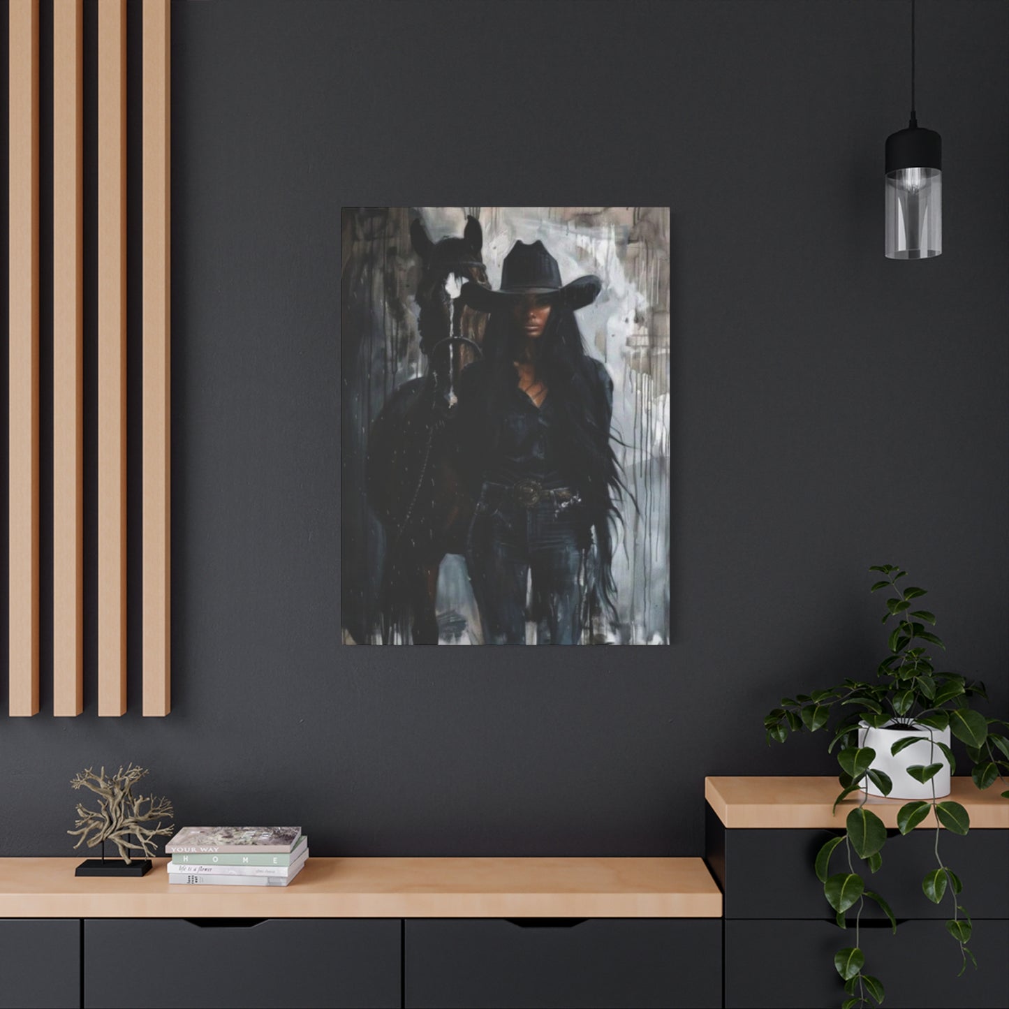 Cowgirl Man Cave Decor Wall Art & Canvas Prints