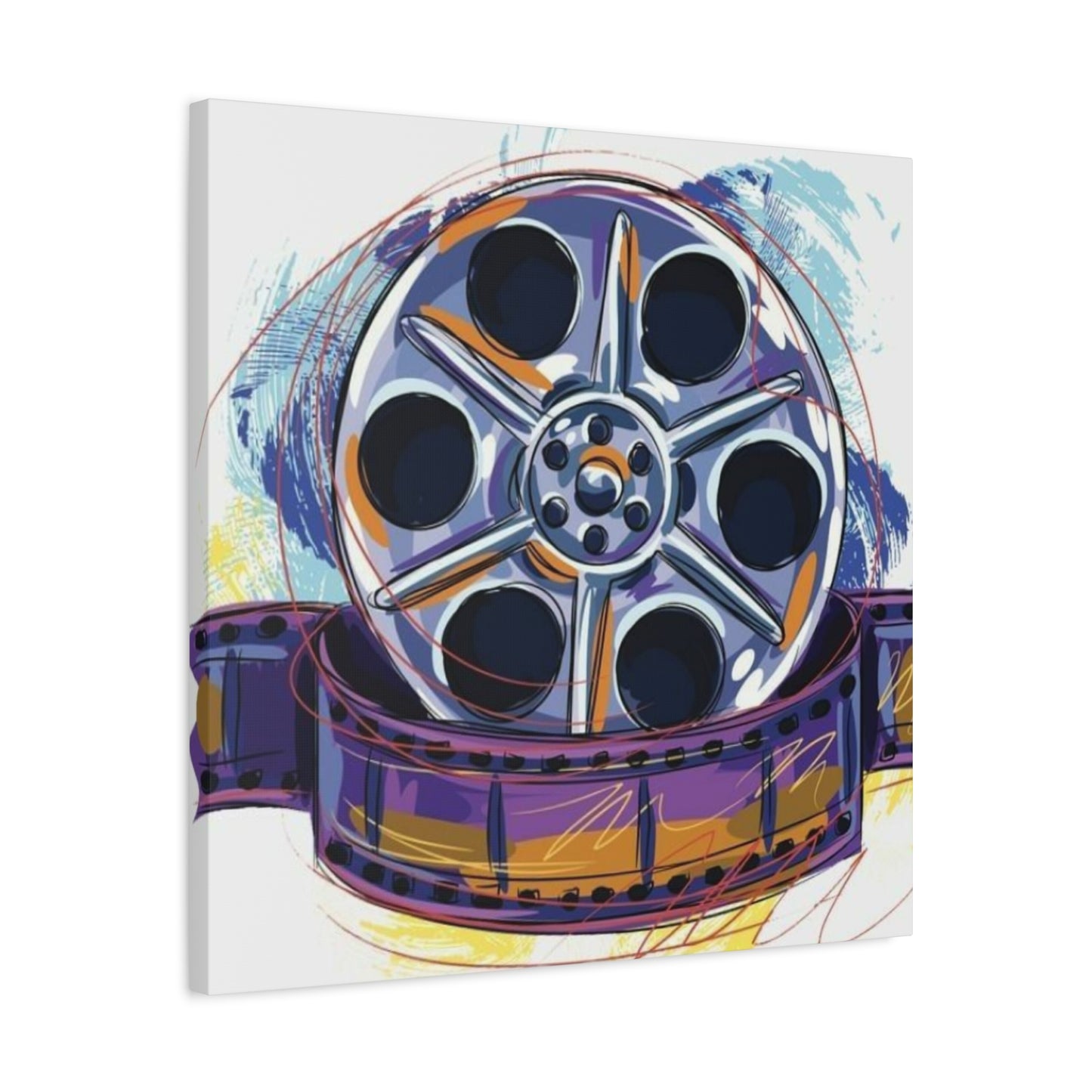 Colorful Cinema Camera Wall Art & Canvas Prints