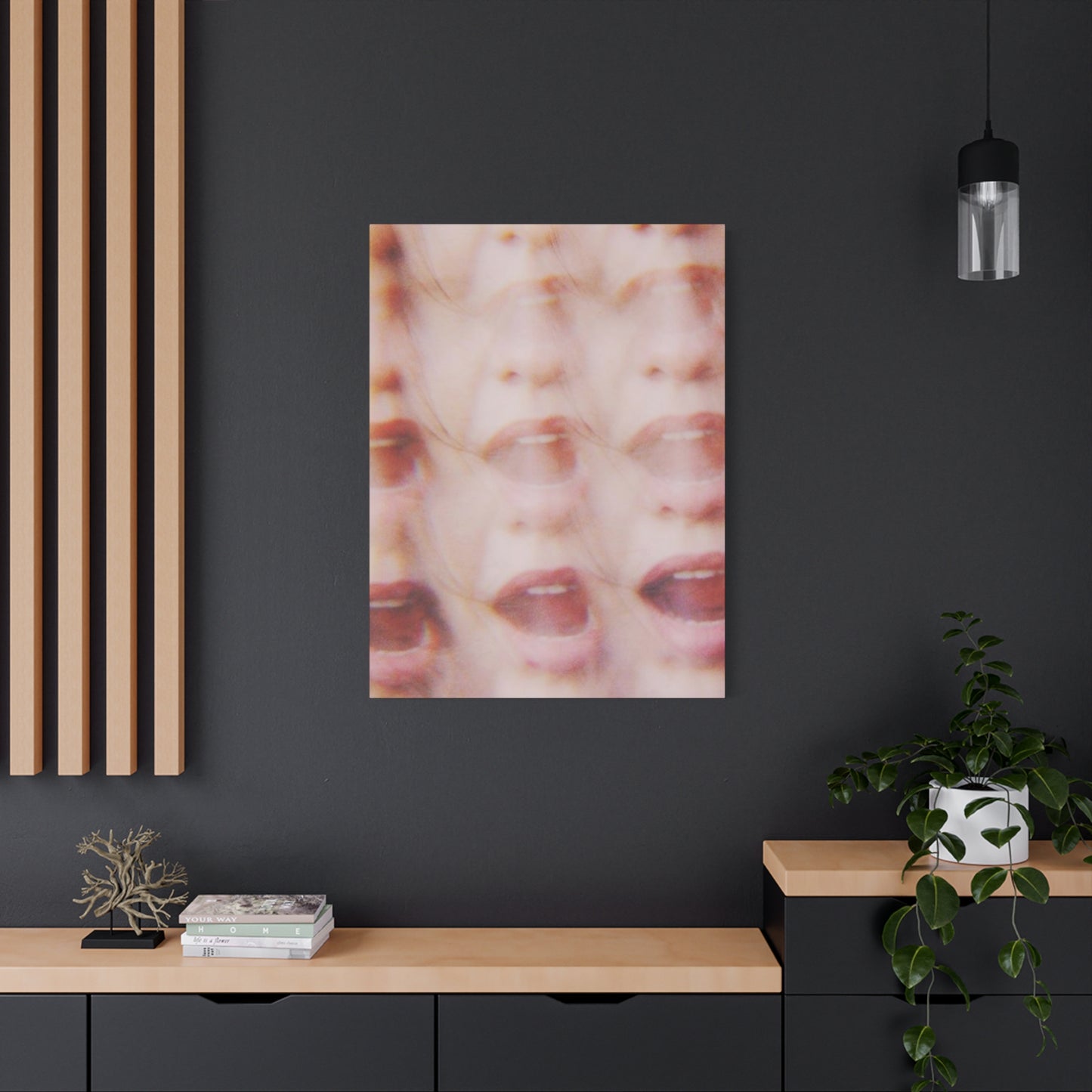 Open Mouth Modernism Wall Art & Canvas Prints