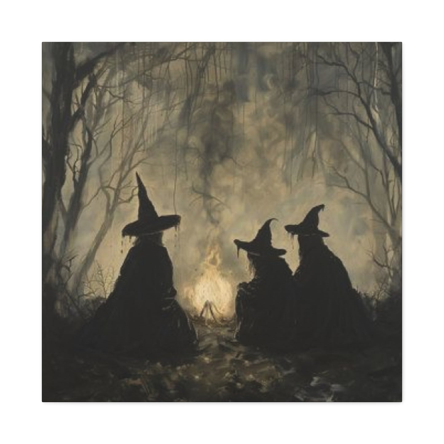 Witches Sitting Wall Art & Canvas Prints