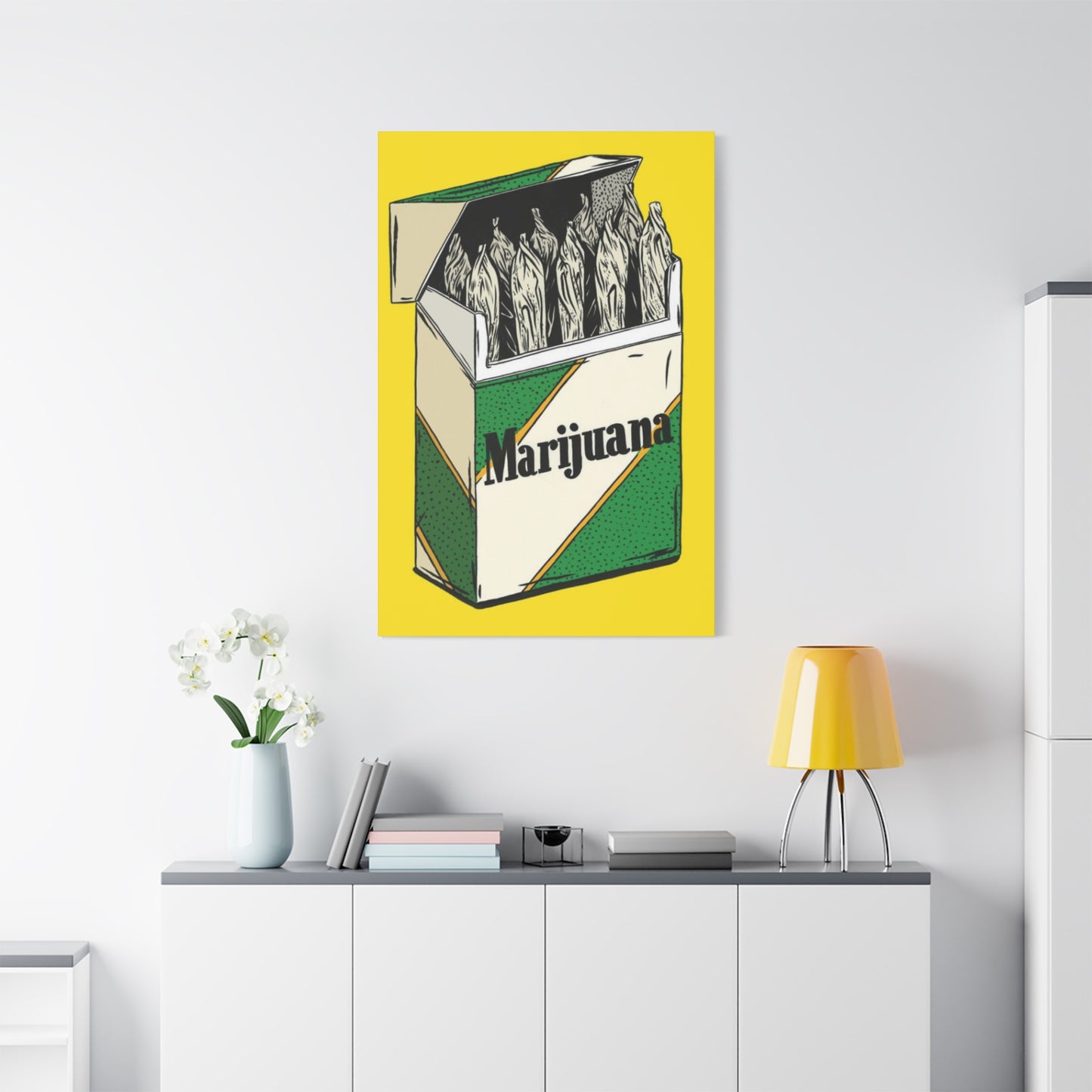 Marijuana Box Poster Marijuana Wall Art & Canvas Prints